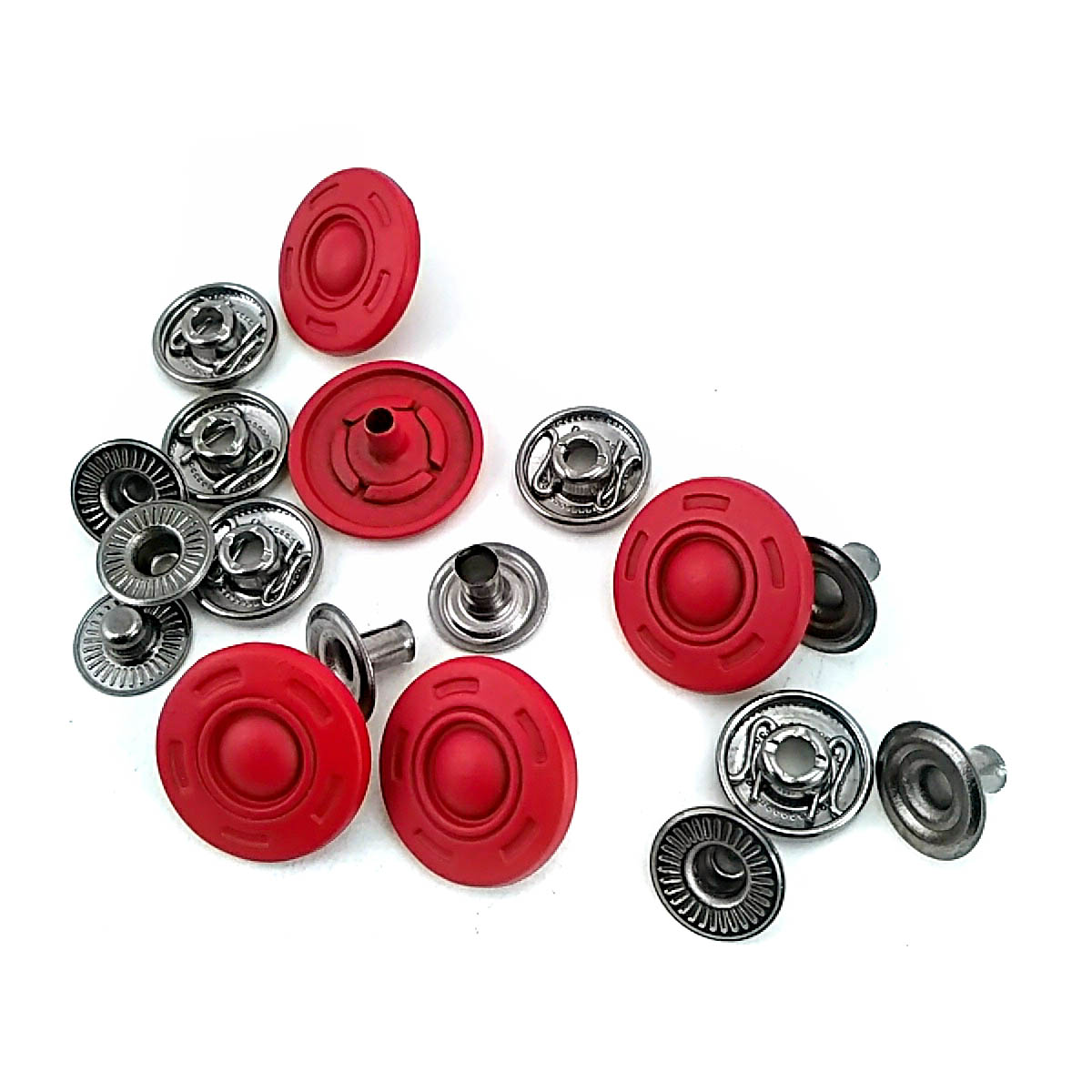 Metal Çıtçıt Düğme 17 mm - 28 boy E 428