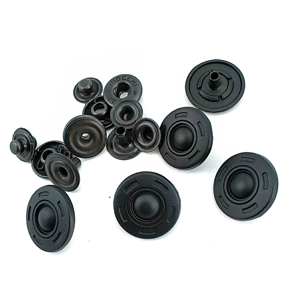 Metal Çıtçıt Düğme 17 mm - 28 boy E 428