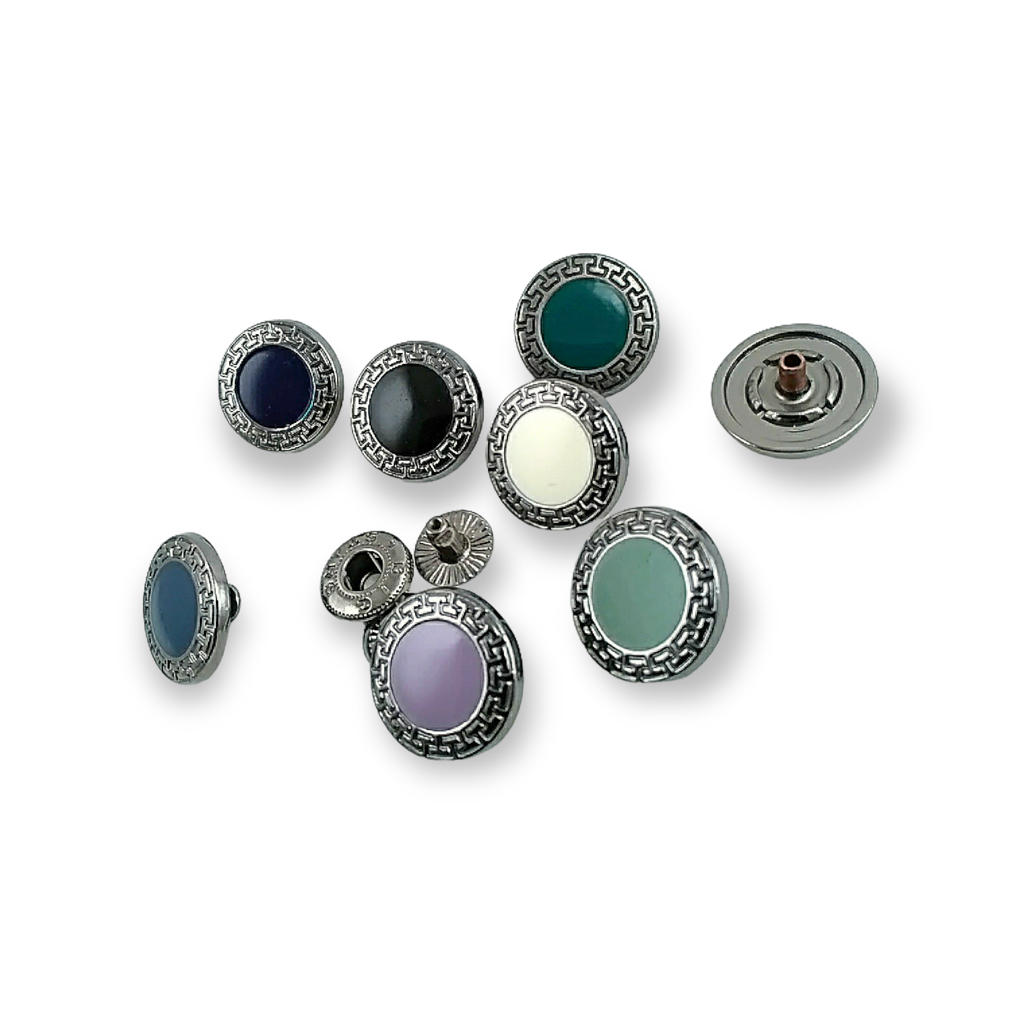 Mineli Çıtçıt Düğme 17 mm - 28 boy E 439