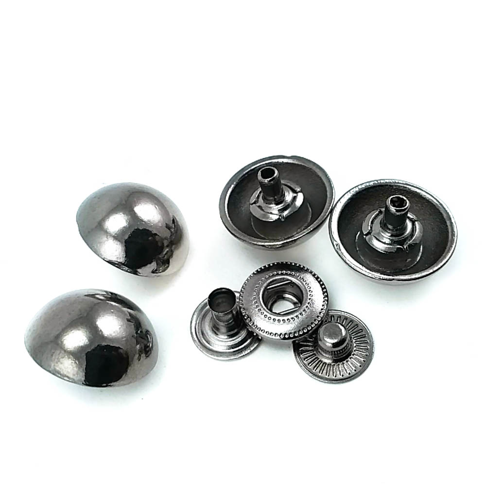 Zamak Top Çıtçıt Düğme 17 mm - 27 boy E 471