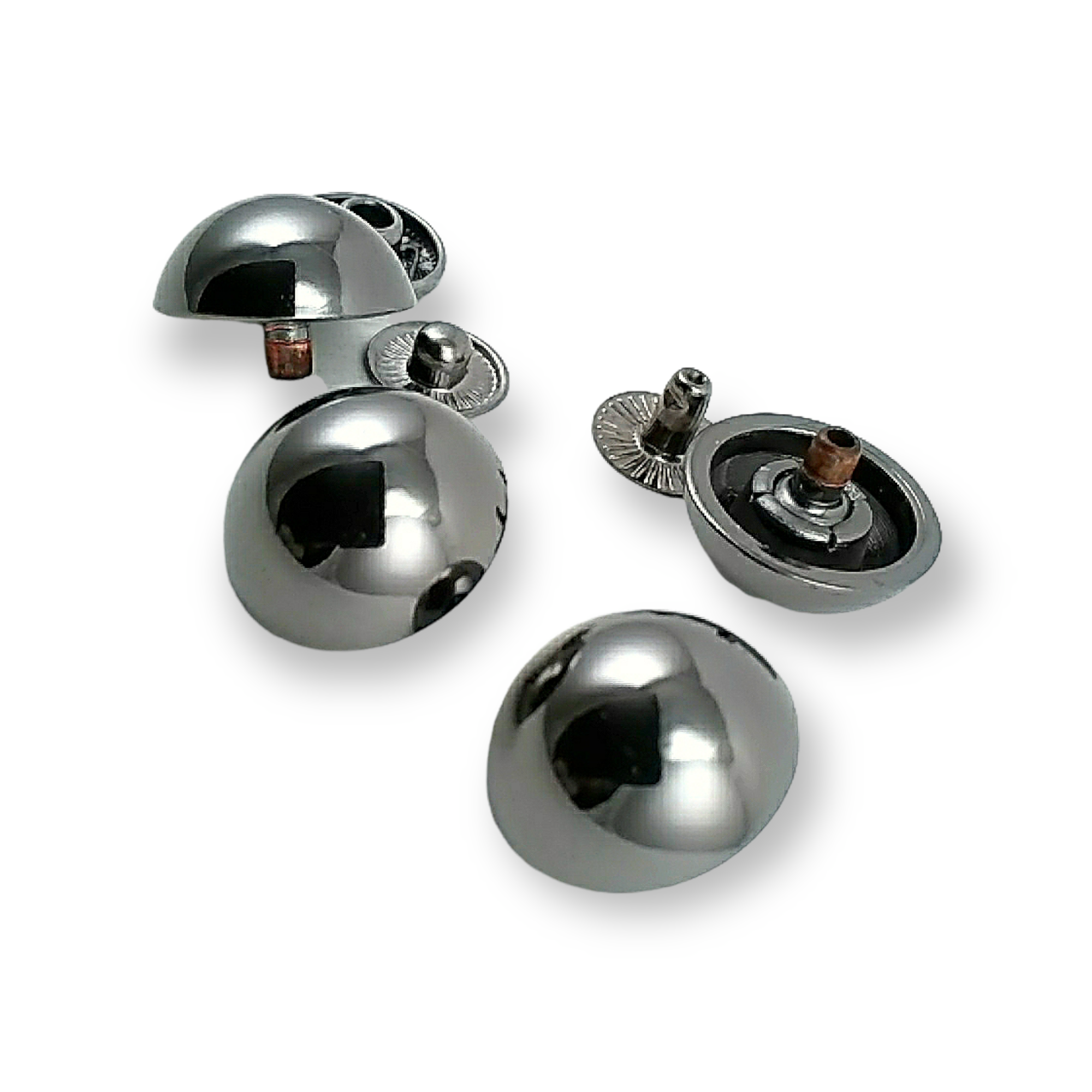 Zamak Top Çıtçıt Düğme 17 mm - 27 boy E 471