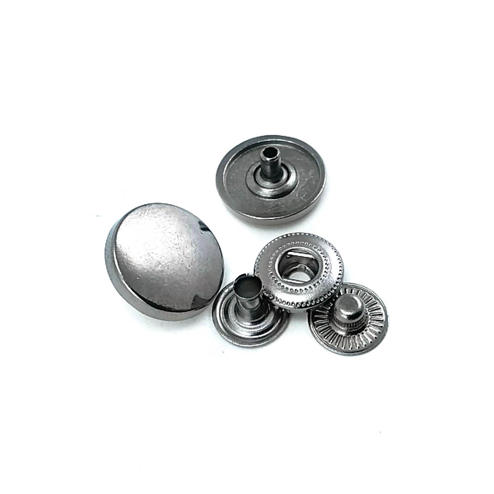 Flat Snap Fasteners Slightly Convex Snap Button 16 mm - 26 L E 472