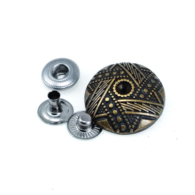 Taşlı Çıtçıt Düğme Mont ve Kaban Çıtçıtı 23 mm 36 boy E 491