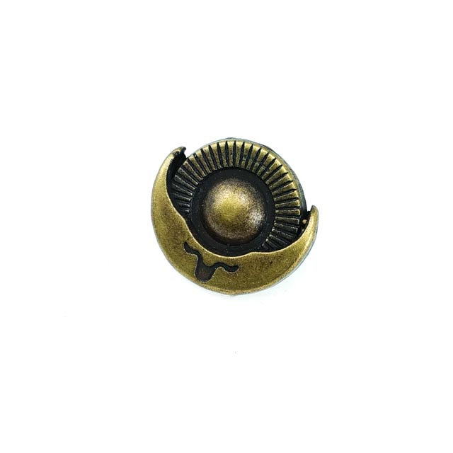 Çiçek Tasarımlı Mont ve Ceket Çıtçıtı 20 mm - 32 boy E 540