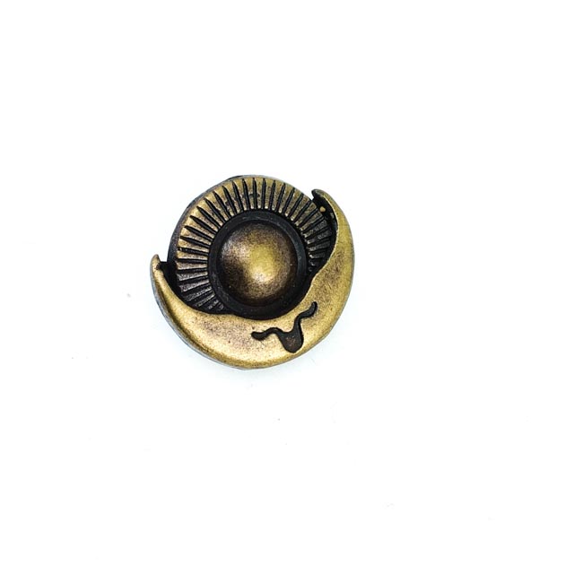 Çiçek Tasarımlı Mont ve Ceket Çıtçıtı 20 mm - 32 boy E 540