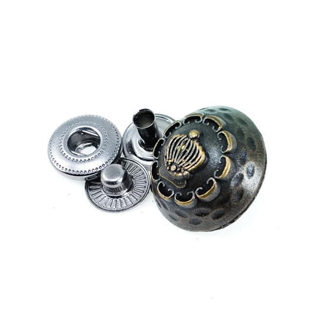 20 mm Snap Fastener front and detail view