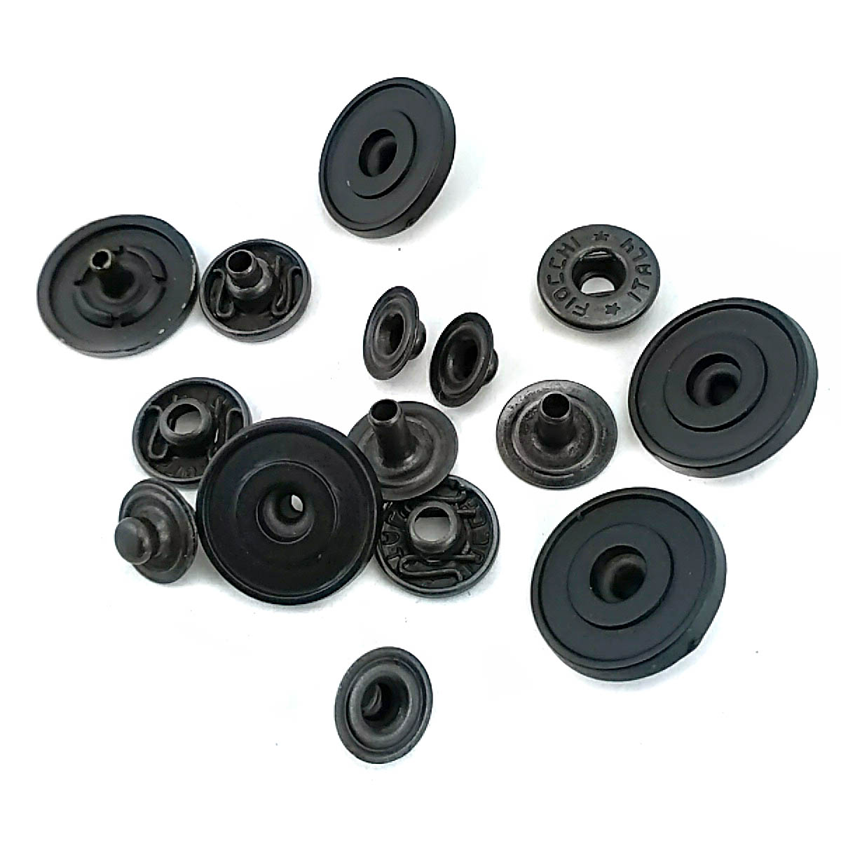Enamel Snap Button Metal Retro Design 18 mm - 29 L E 637