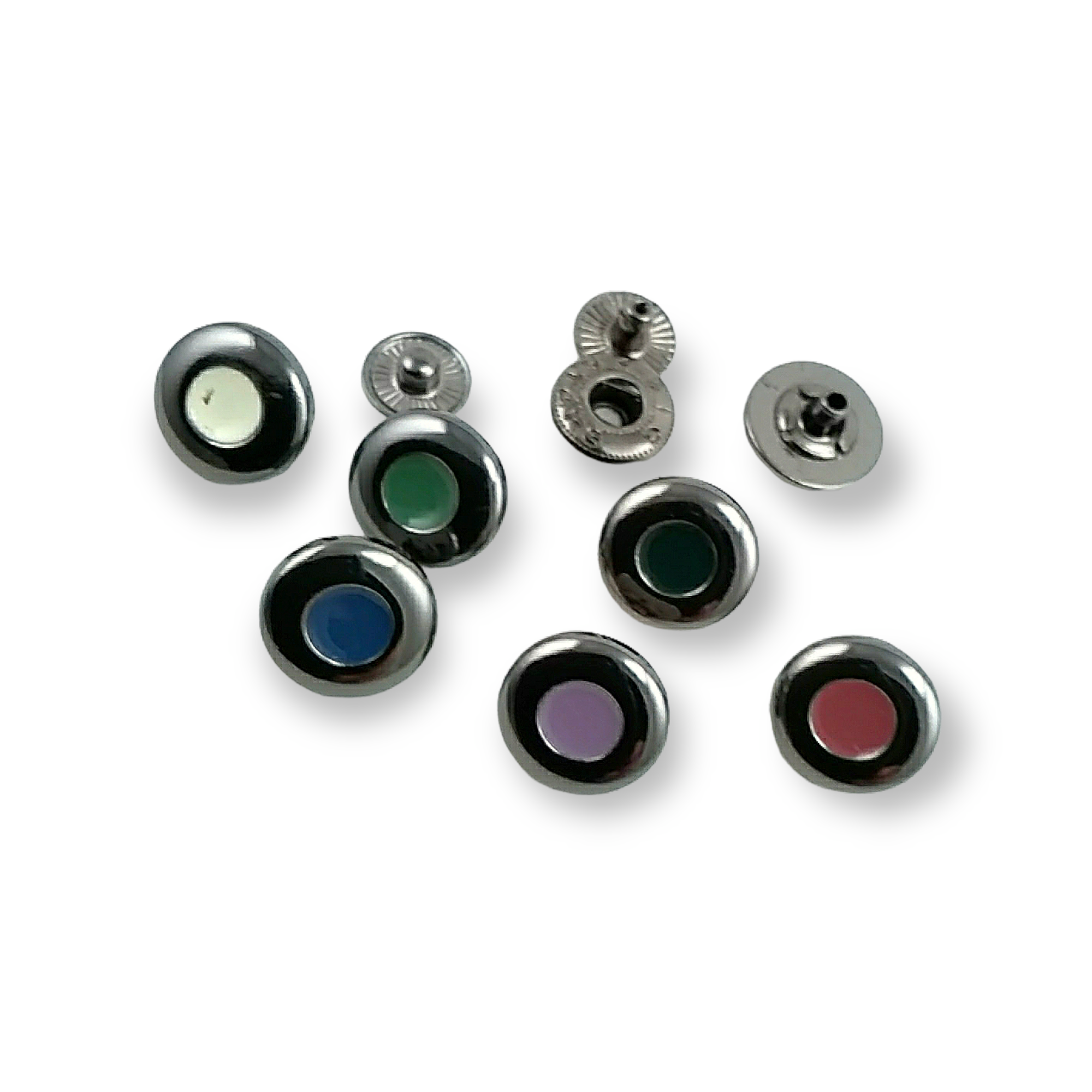 Mineli Çıtçıt Düğme Giyim Çıtçıtı 14 mm - 23 boy E 668