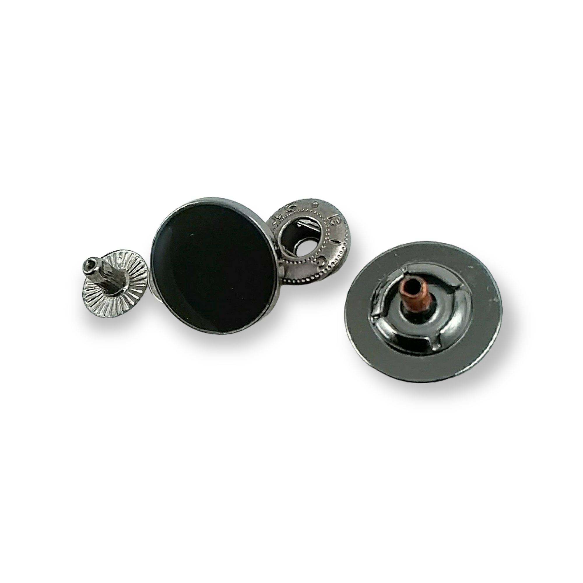Transparent and Flat Enameled Outerwear Snap Button 18 mm 30 L E 731 Transparent and Flat Enameled Outerwear Snap Button 18 mm 30 L E 731
