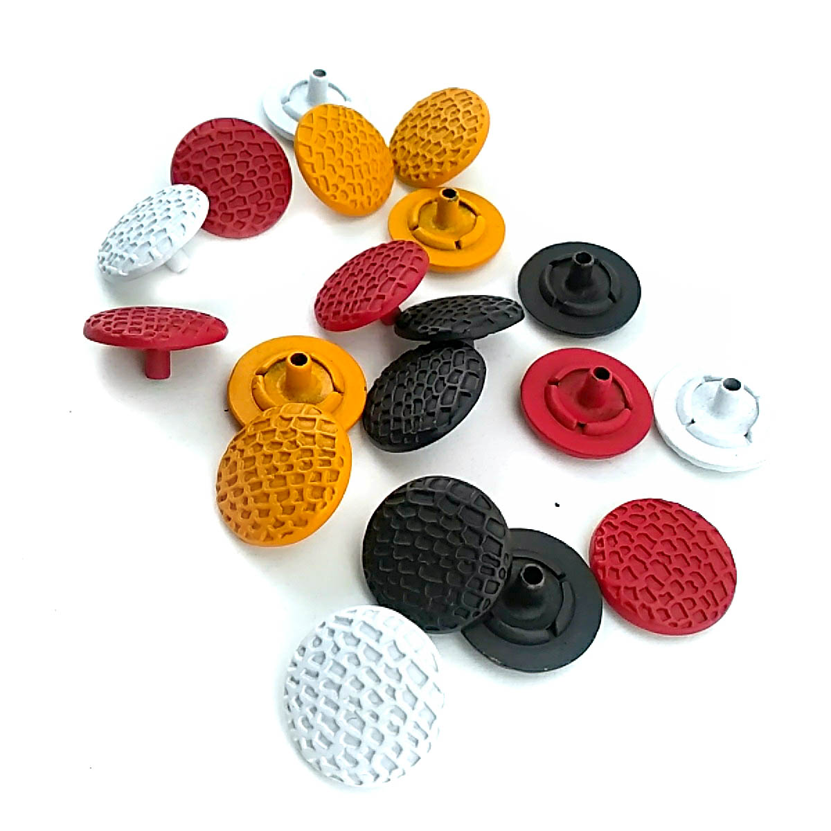 Düz Boya Çıt çıt Düğme Petek Desenli 17 mm 28 Boy E 769 MN Düz Boya Çıt çıt Düğme Petek Desenli 17 mm 28 Boy E 769 MN