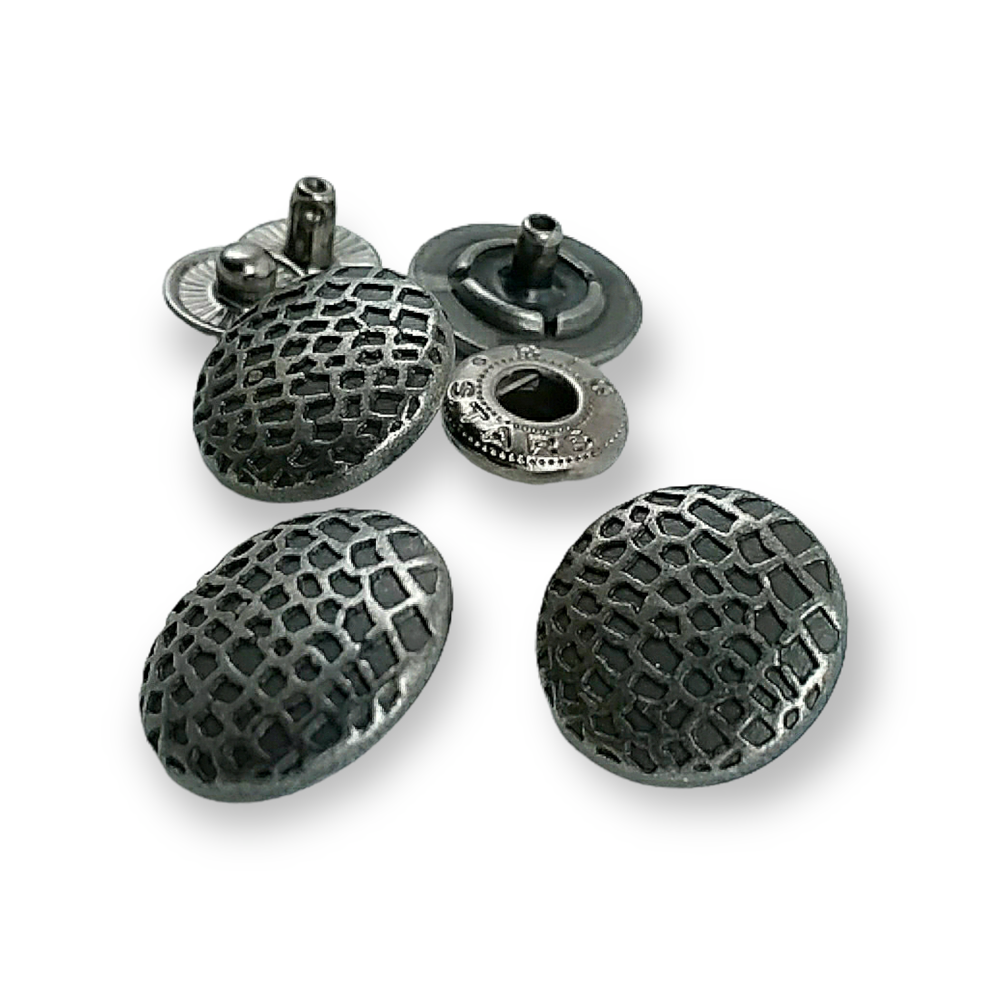 Çıt çıt Düğme Petek Desenli 17 mm 28 boy E 769