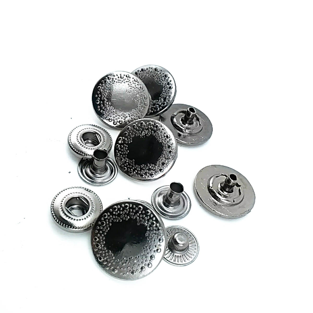 Çıtçıt Düğme Dekoratif Desenli Metal 16 mm - 26 boy E 794 Çıtçıt Düğme Dekoratif Desenli Metal 16 mm - 26 boy E 794