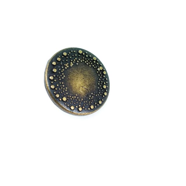 Çıtçıt Düğme Dekoratif Desenli Metal 16 mm - 26 boy E 794