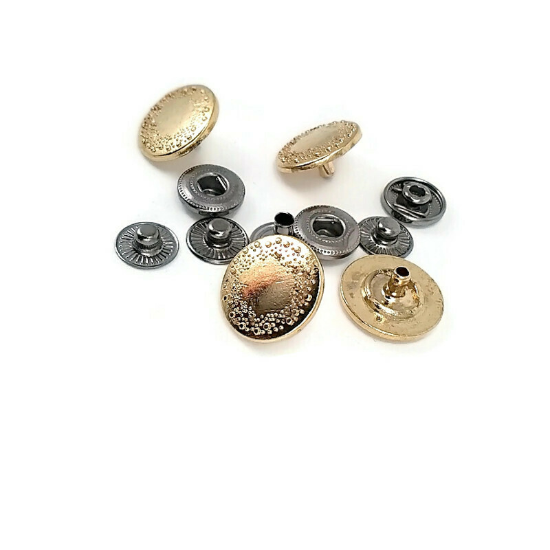 Çıtçıt Düğme Dekoratif Desenli Metal 16 mm - 26 boy E 794 Çıtçıt Düğme Dekoratif Desenli Metal 16 mm - 26 boy E 794