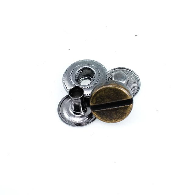 Screw Design Snap Fasteners Button 11 mm 20 L E 904