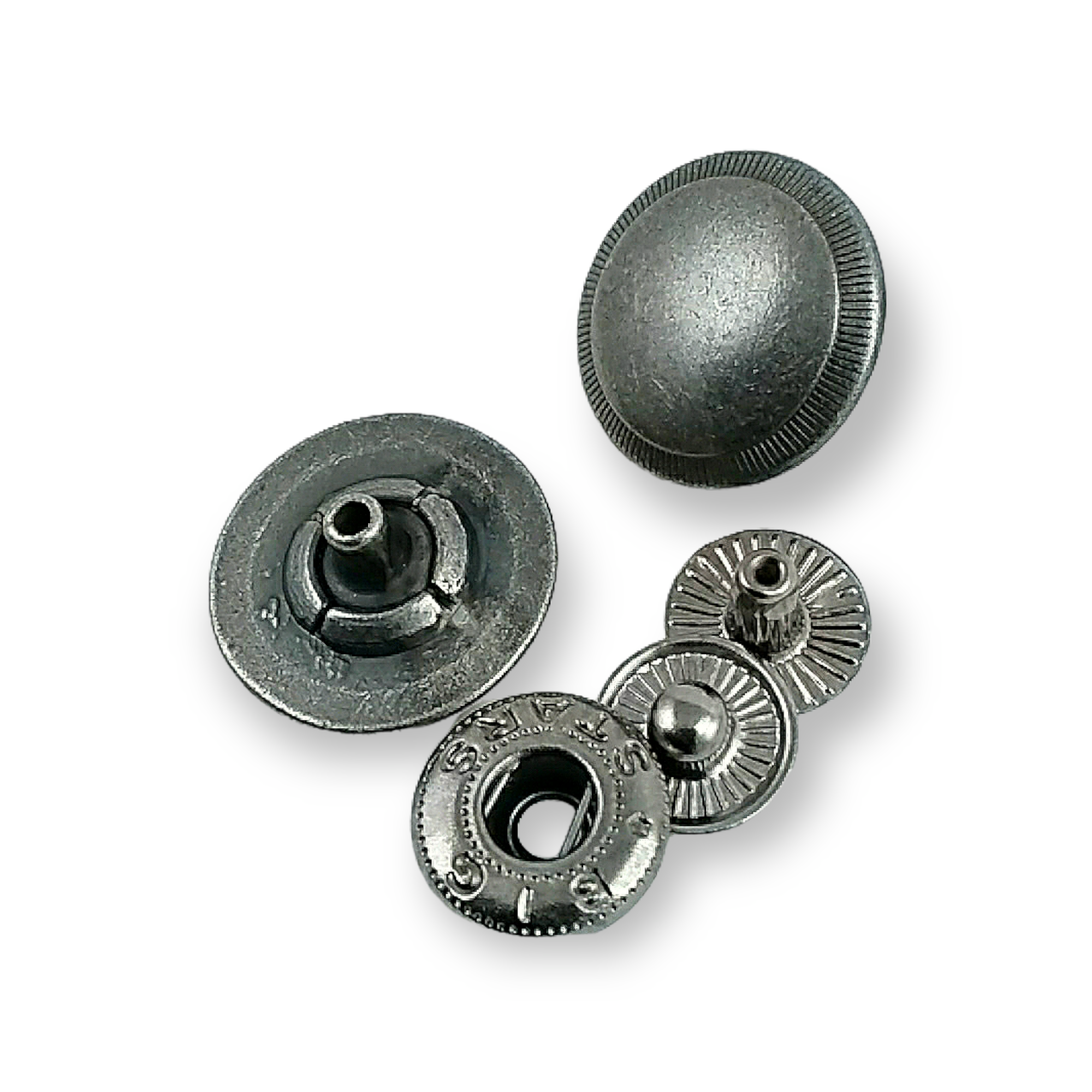 Convex Snap Fasteners 20 mm - 32 L E 983 Convex Snap Fasteners 20 mm - 32 L E 983