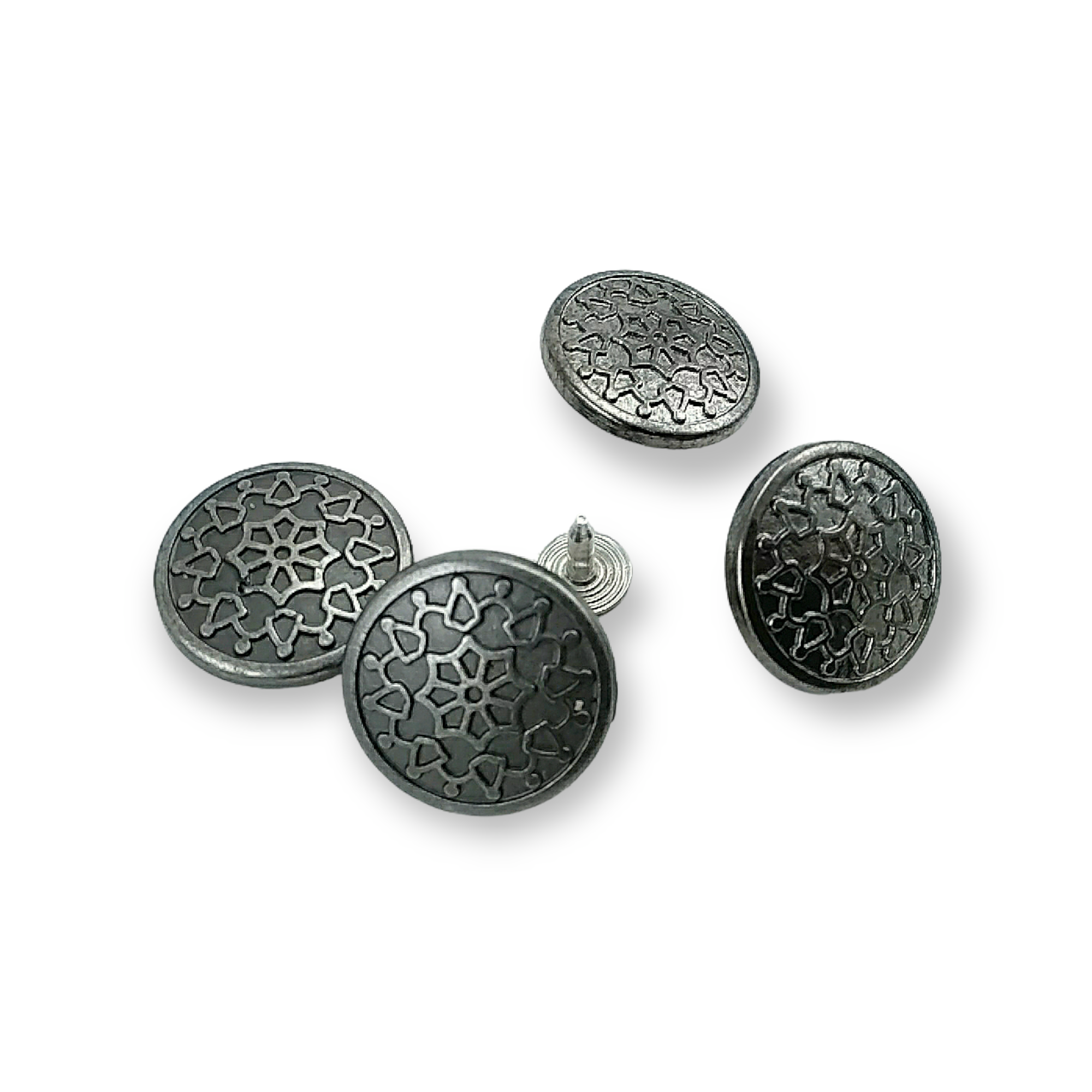 Desenli Kot Düğmesi 20 mm 32 Boy Desenli Kot Düğmesi 20 mm 32 Boy 20 mm