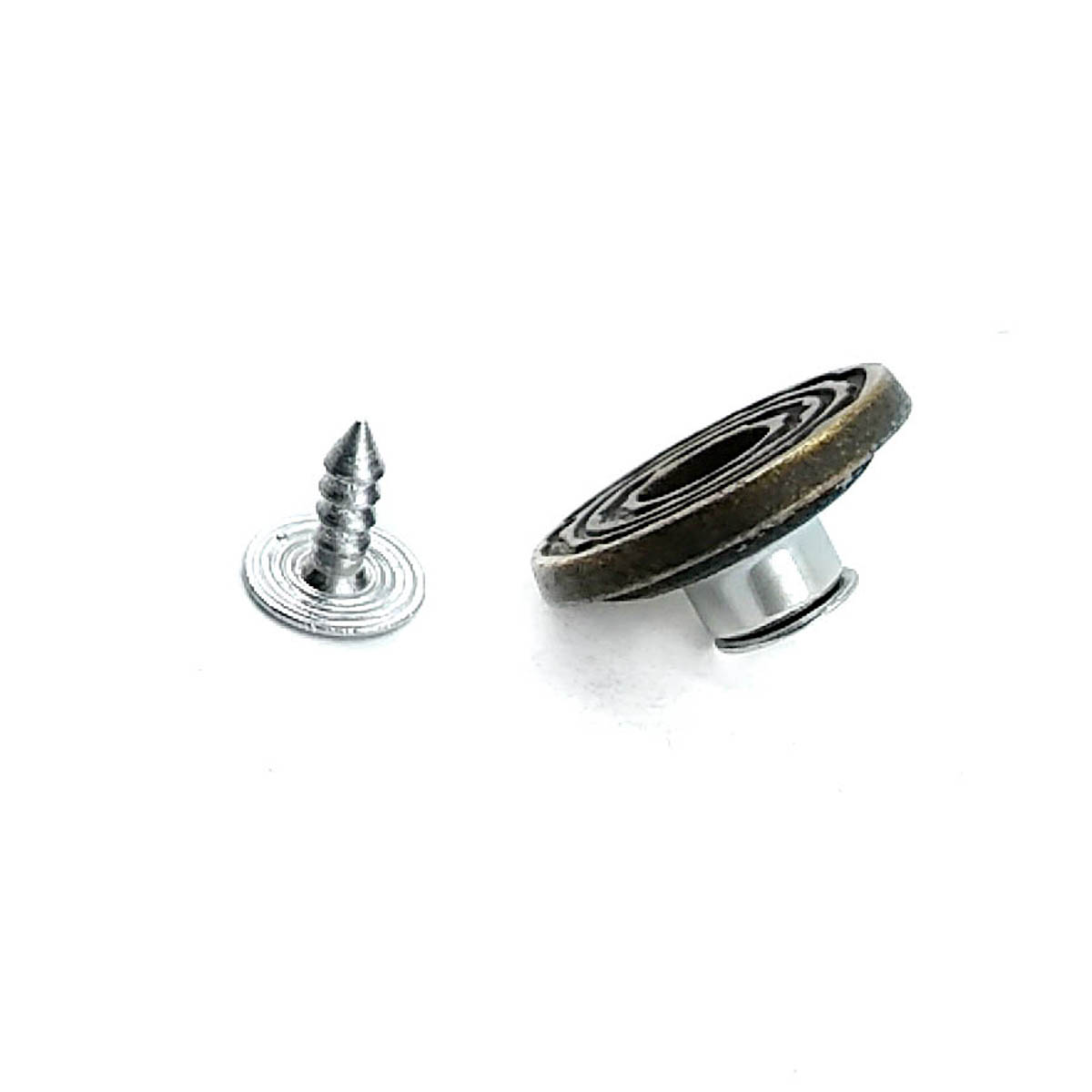Swirl Patterned Jeans Button 18 mm 29 L E 1027
