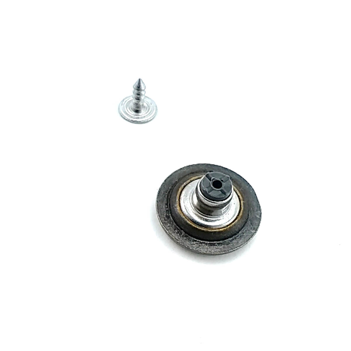 20 mm 32 L Crown Logo Jeans Button