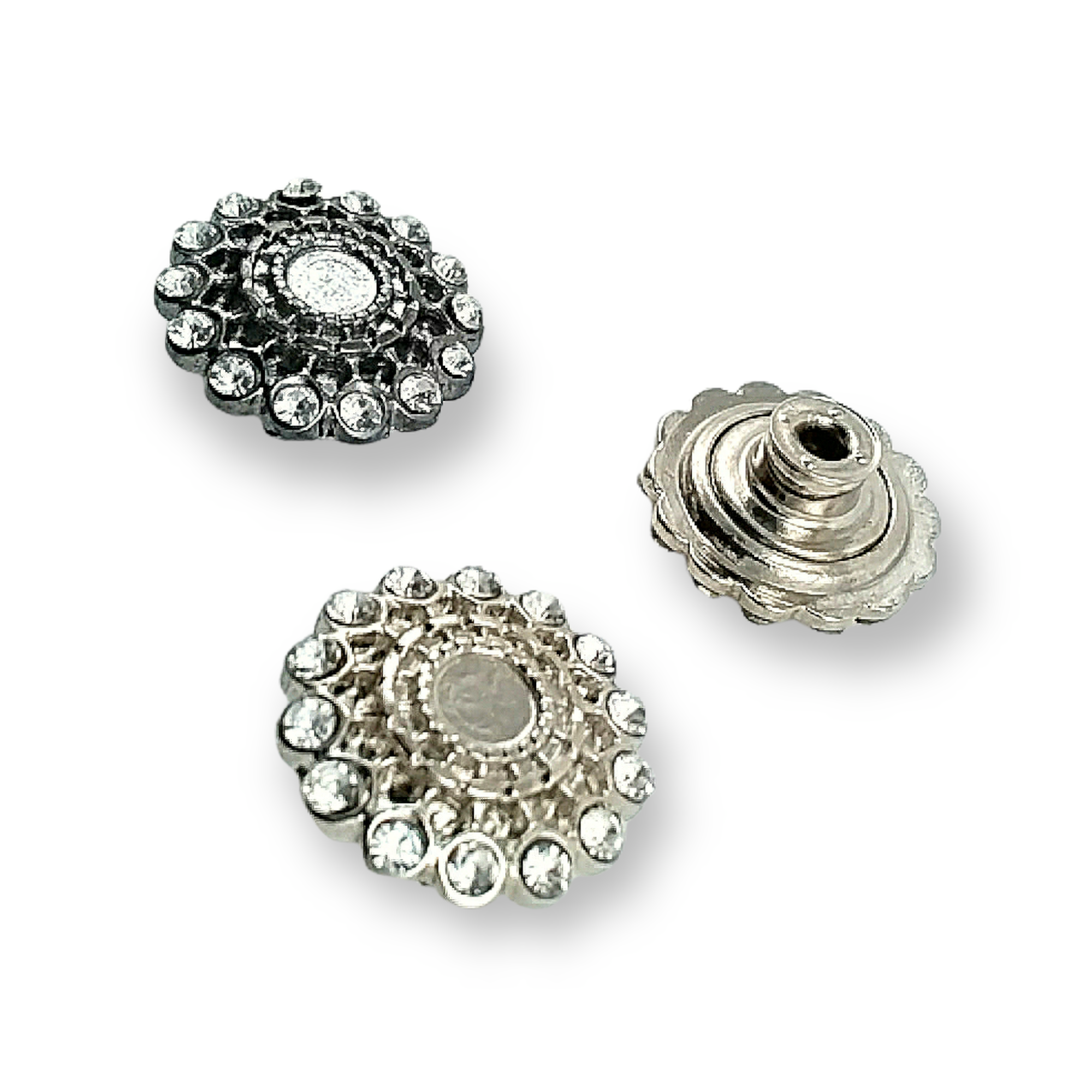 Denim Button Enamel Decorative Flower Pattern 20 mm 32 L E 1032 Denim Button Enamel Decorative Flower Pattern 20 mm 32 L E 1032
