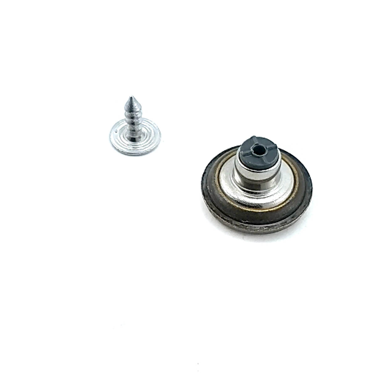 Ring Pattern Enameled Jeans Button 17 mm 27 L E 1060