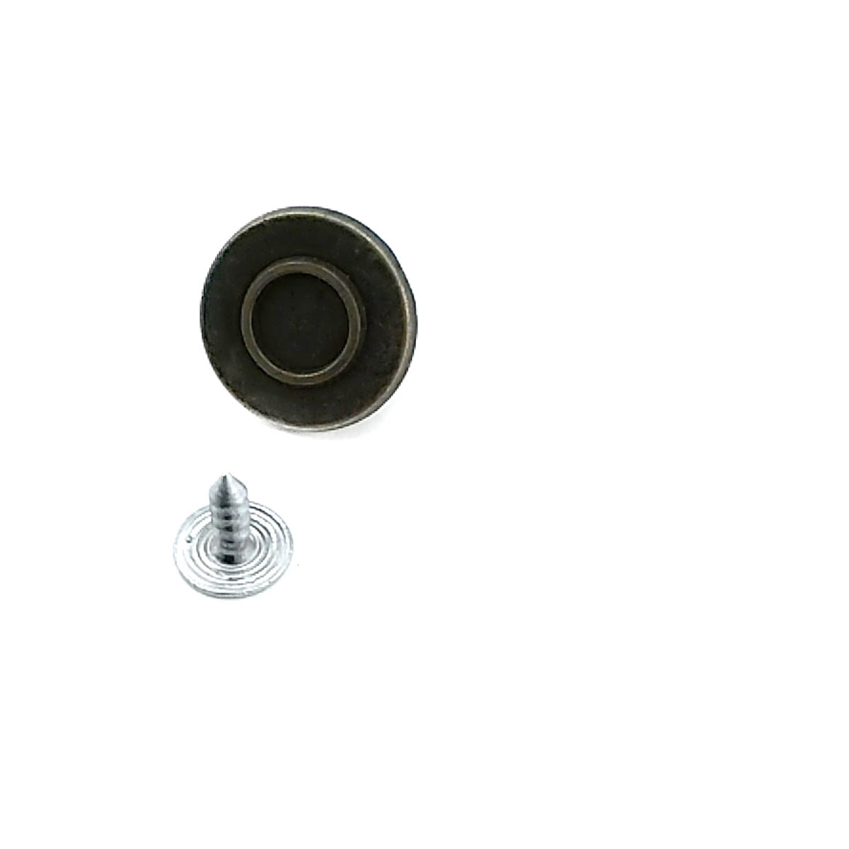 Ring Pattern Enameled Jeans Button 17 mm 27 L E 1060