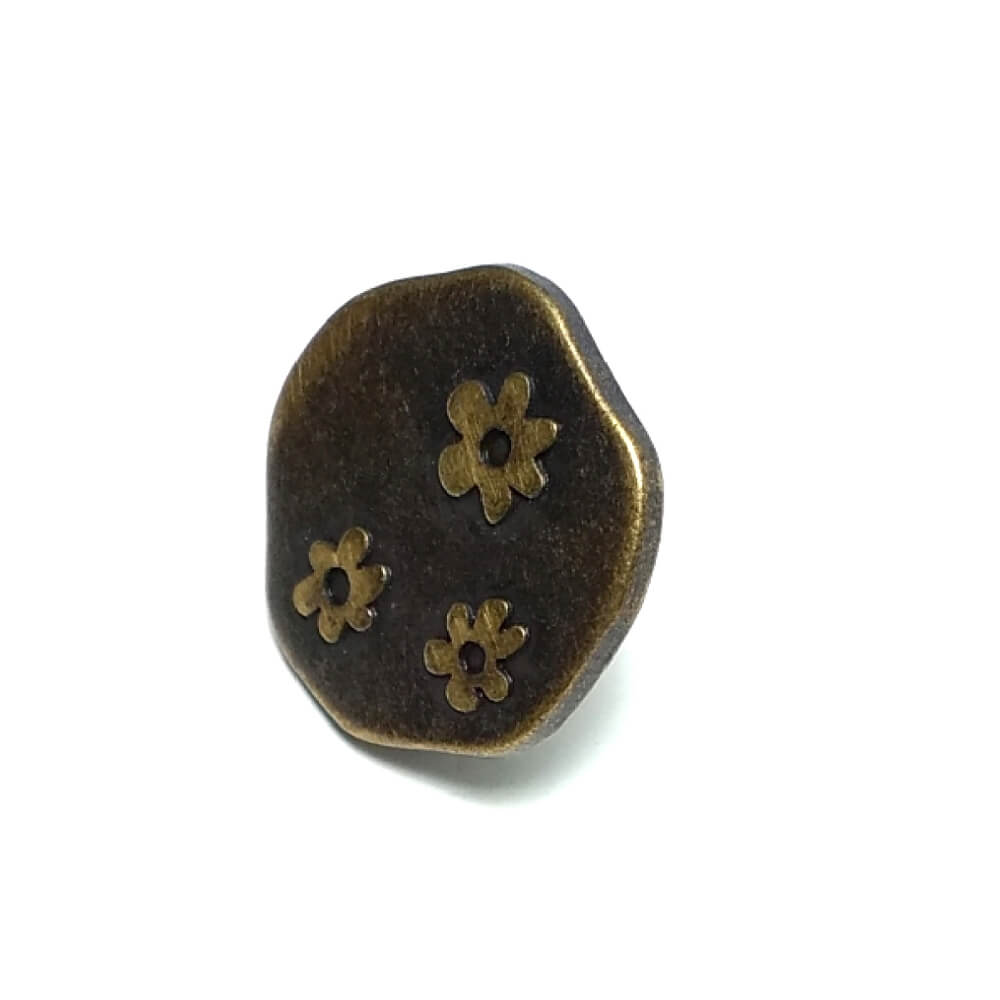 Kot Düğme - Metal Çakma Kot Düğmesi 19 mm 30 Boy 19 mm