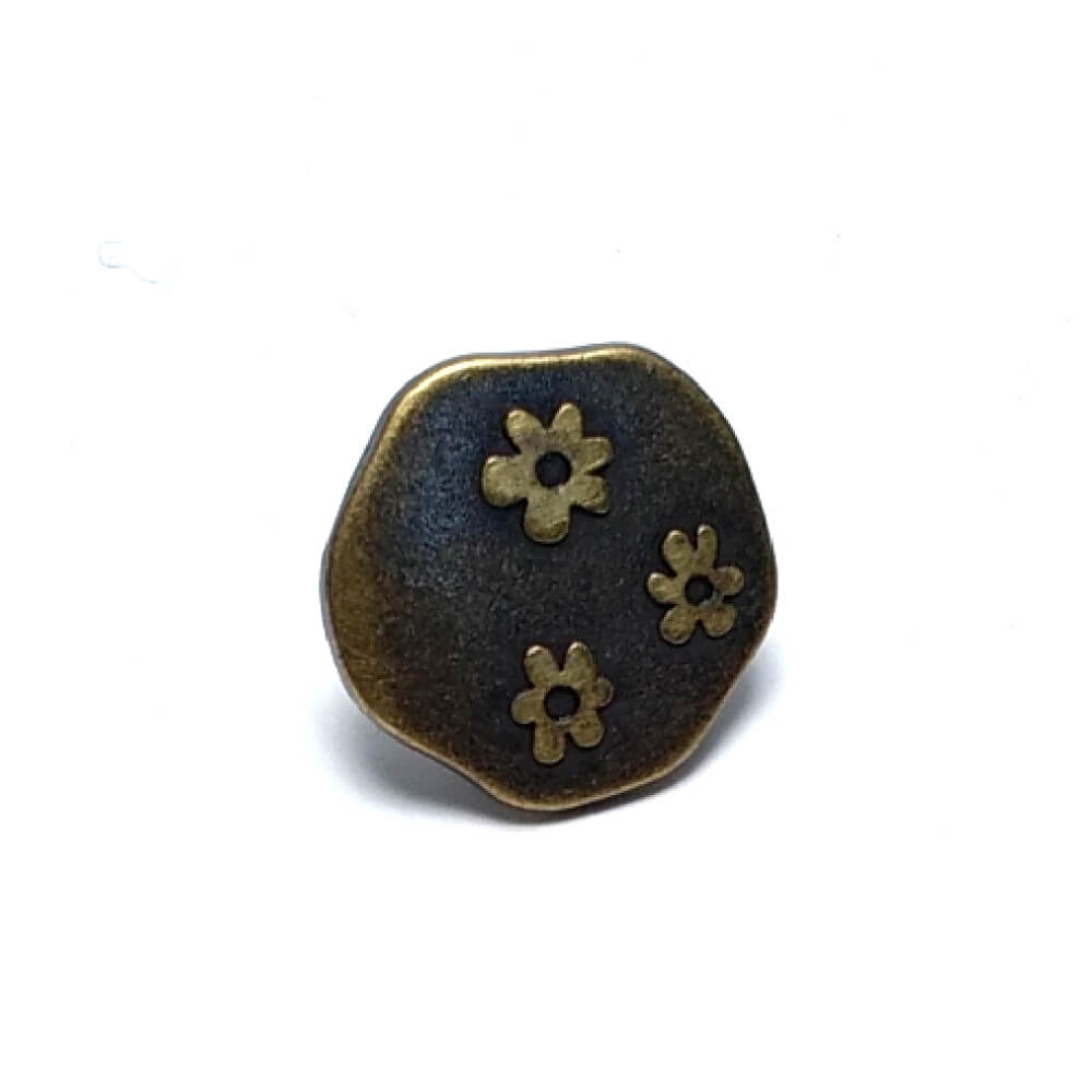 Kot Düğme - Metal Çakma Kot Düğmesi 19 mm 30 Boy 19 mm