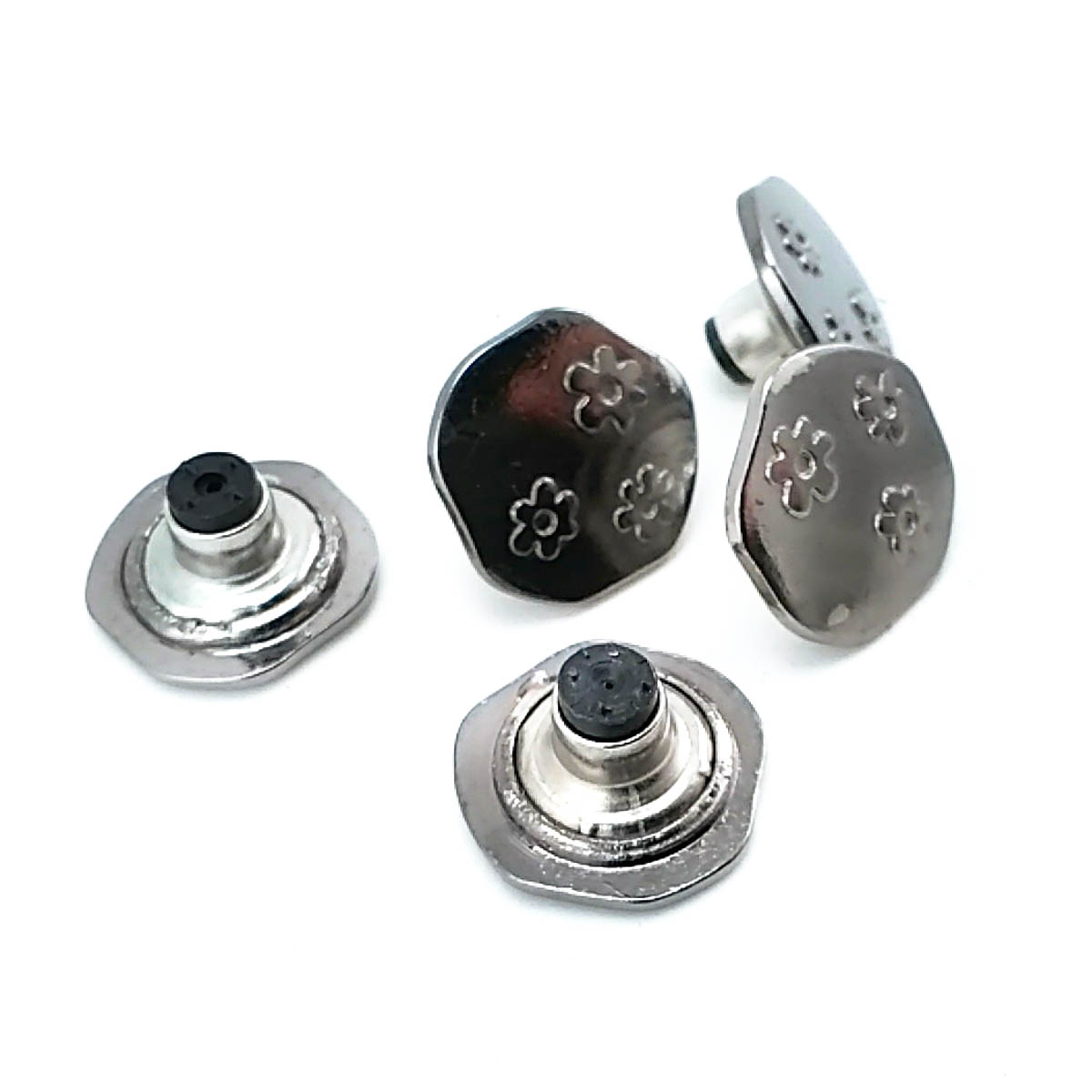Kot Düğme - Metal Çakma Kot Düğmesi 19 mm 30 Boy 19 mm