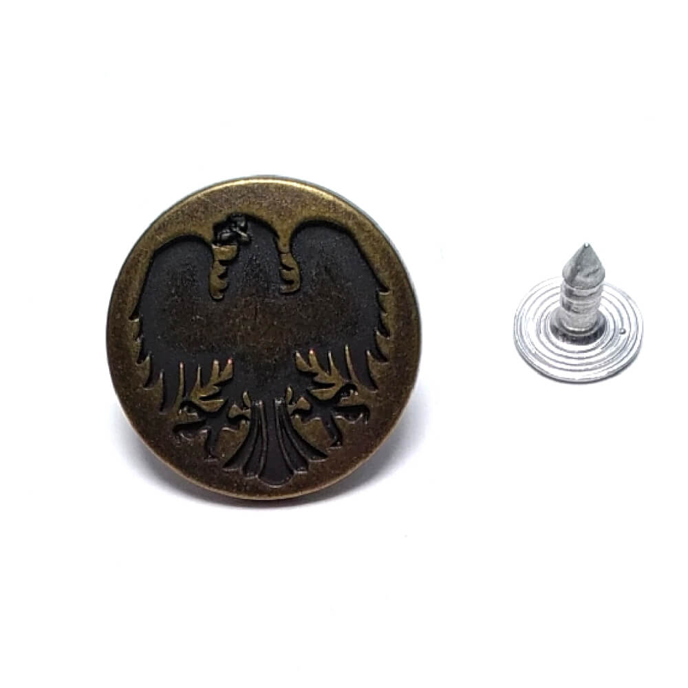 Kot Düğmesi - Zamak Düğme - Kot Düğmesi 19 mm 30 Boy Kot Düğmesi - Zamak Düğme - Kot Düğmesi 19 mm 30 Boy 19 mm