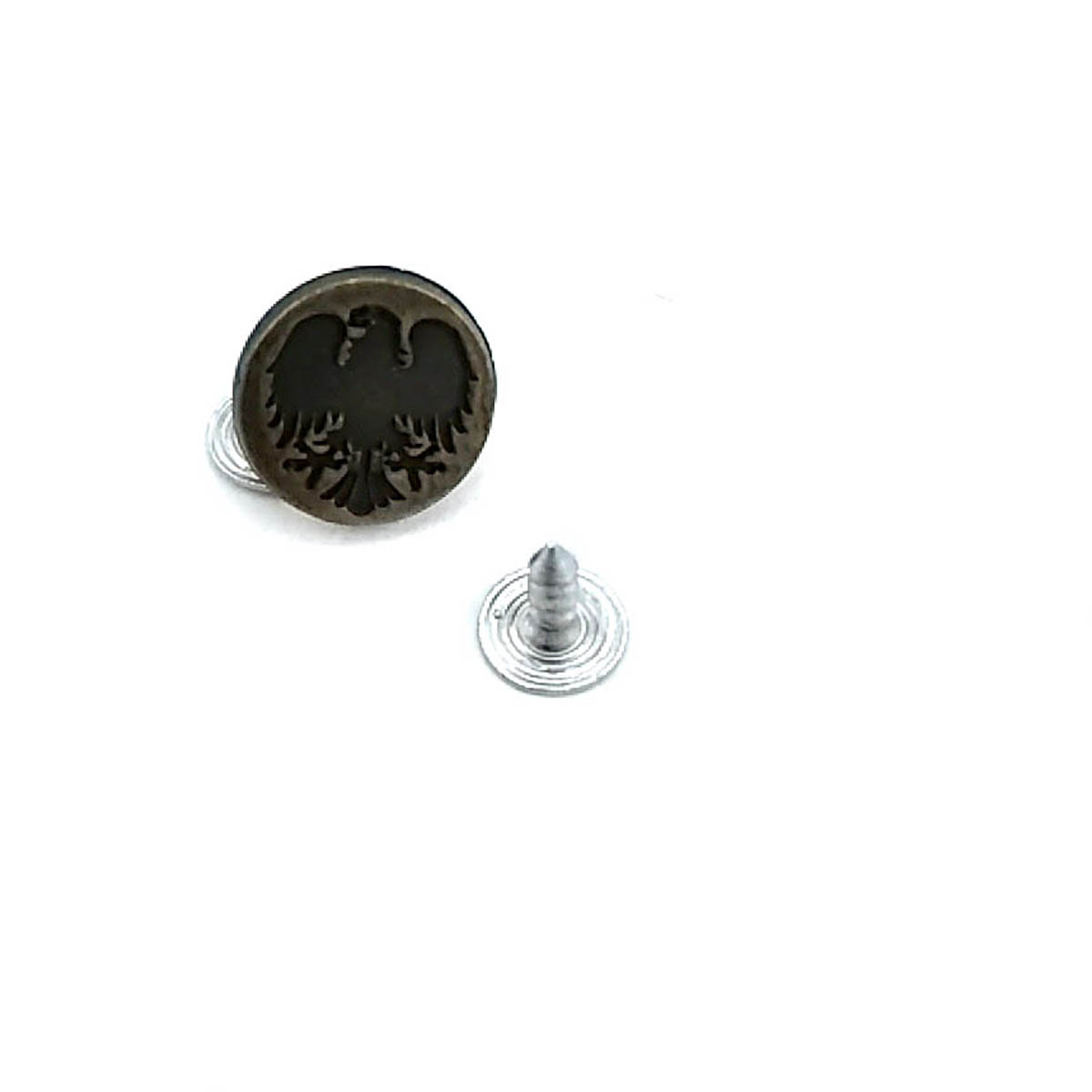Kartal Logolu Kot Düğme 15 mm 24 Boy 15 mm