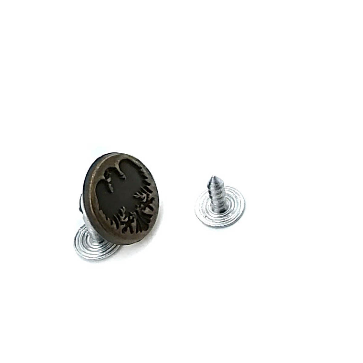 Kartal Logolu Kot Düğme 15 mm 24 Boy 15 mm