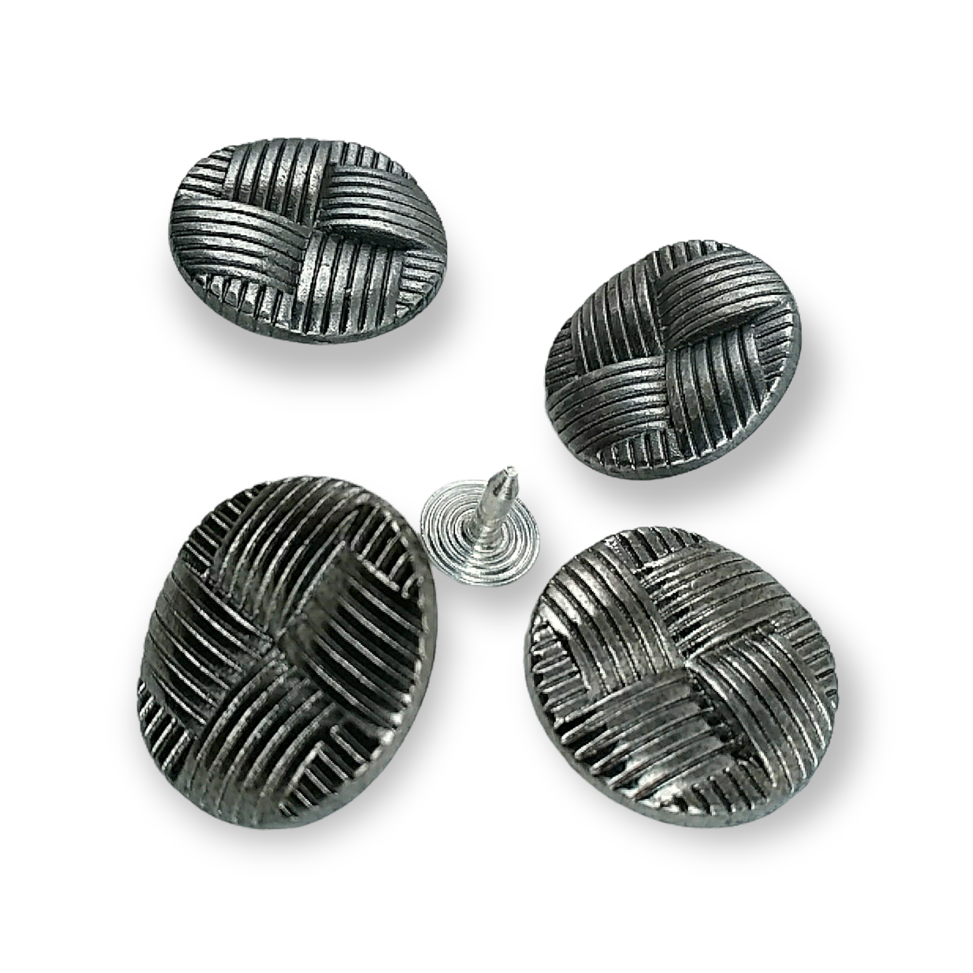 Kot Düğmesi Hasır Desen ve Çivisi 19 mm 30 Boy Kot Düğmesi Hasır Desen ve Çivisi 19 mm 30 Boy 19 mm
