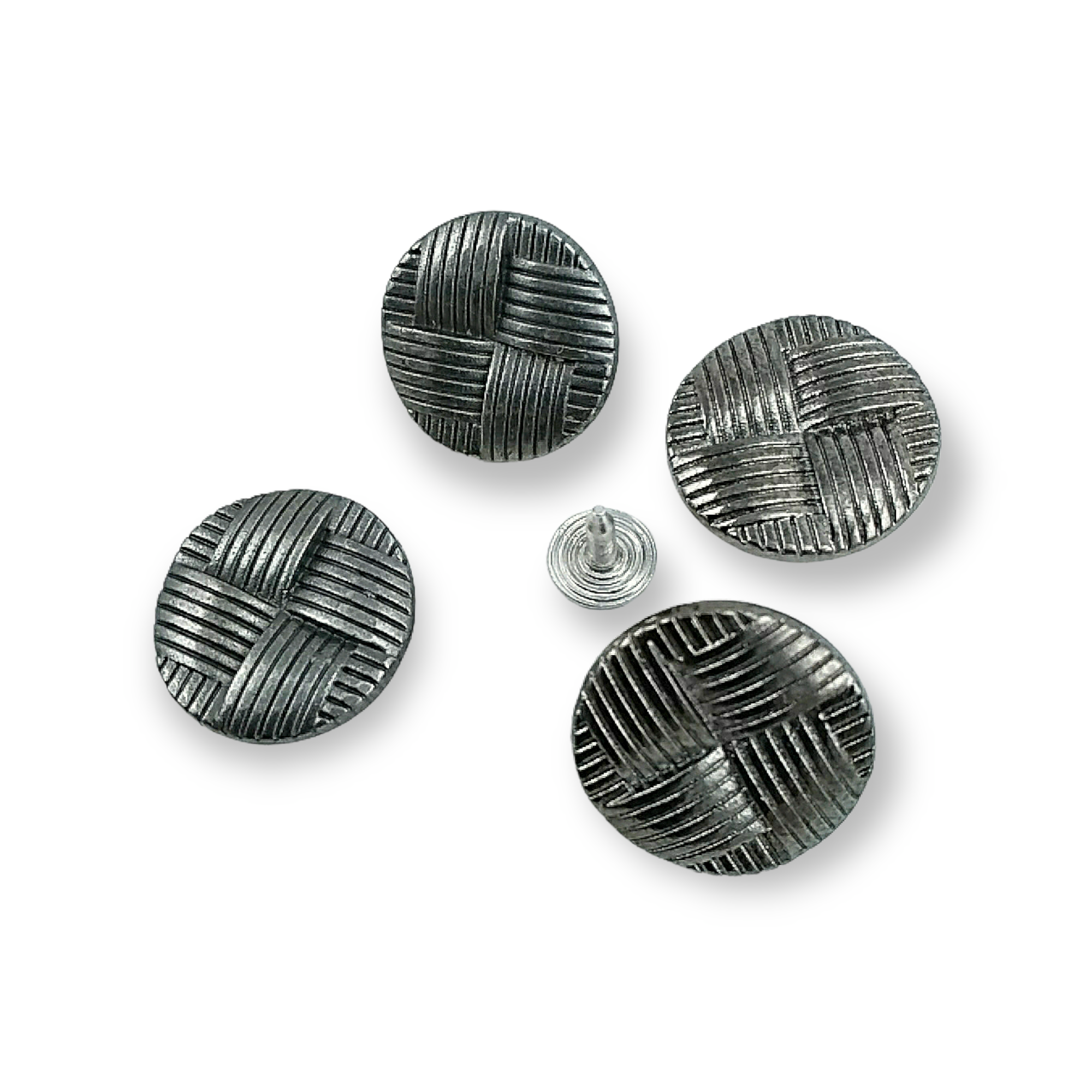 Kot Düğmesi Hasır Desen ve Çivisi 19 mm 30 Boy Kot Düğmesi Hasır Desen ve Çivisi 19 mm 30 Boy 19 mm