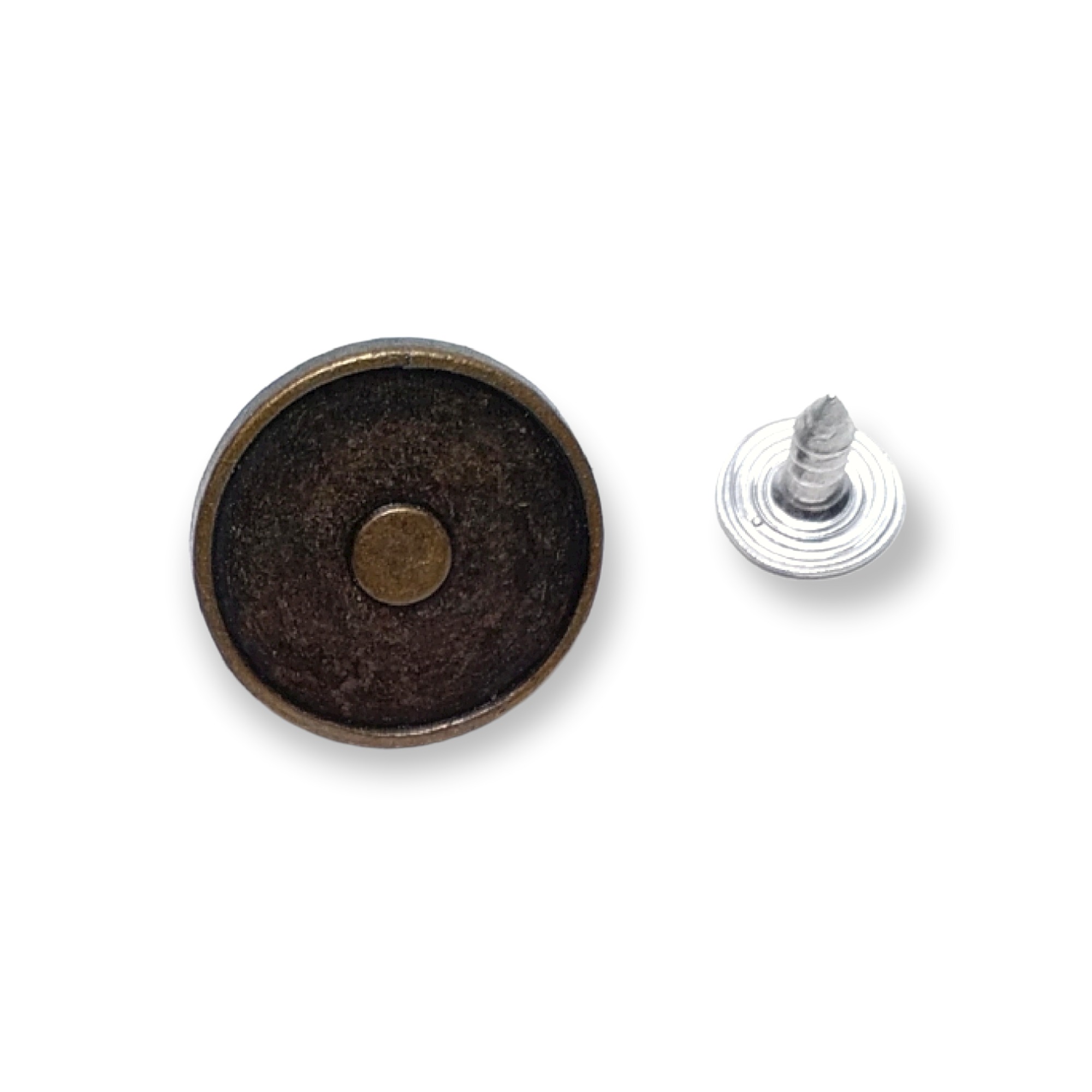 Mineli Sade Kot Düğmesi 17 mm 27 Boy 17 mm
