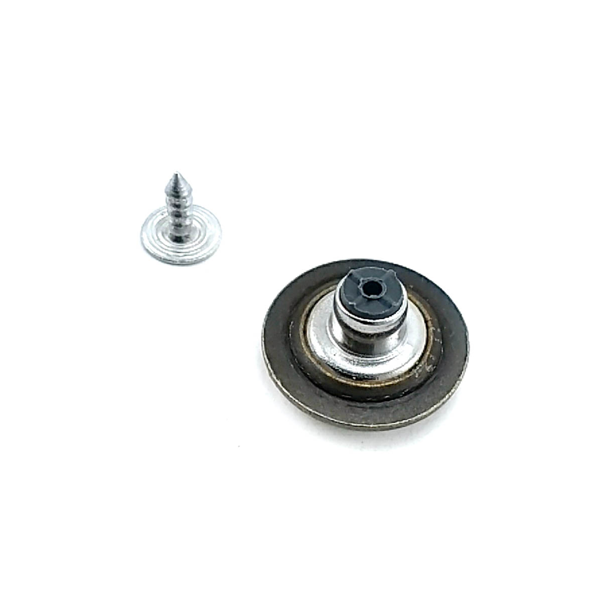 Sade Tasarımlı Kot Düğmesi 19 mm 30 boy 19 mm