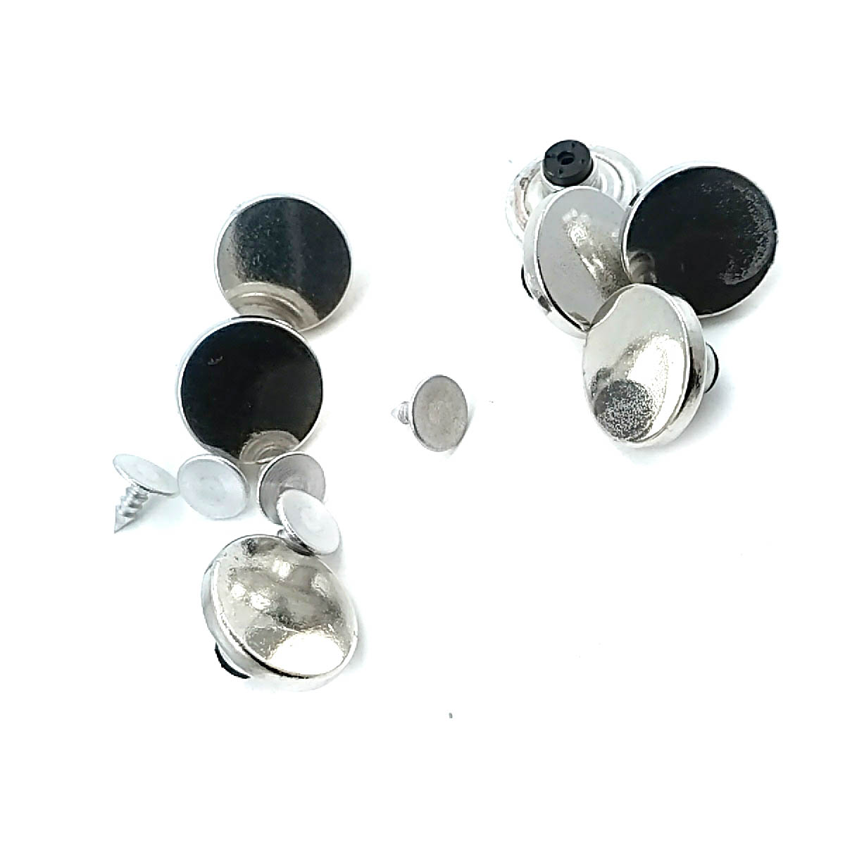 18 mm 28 L Flat Coin Type Jeans Button