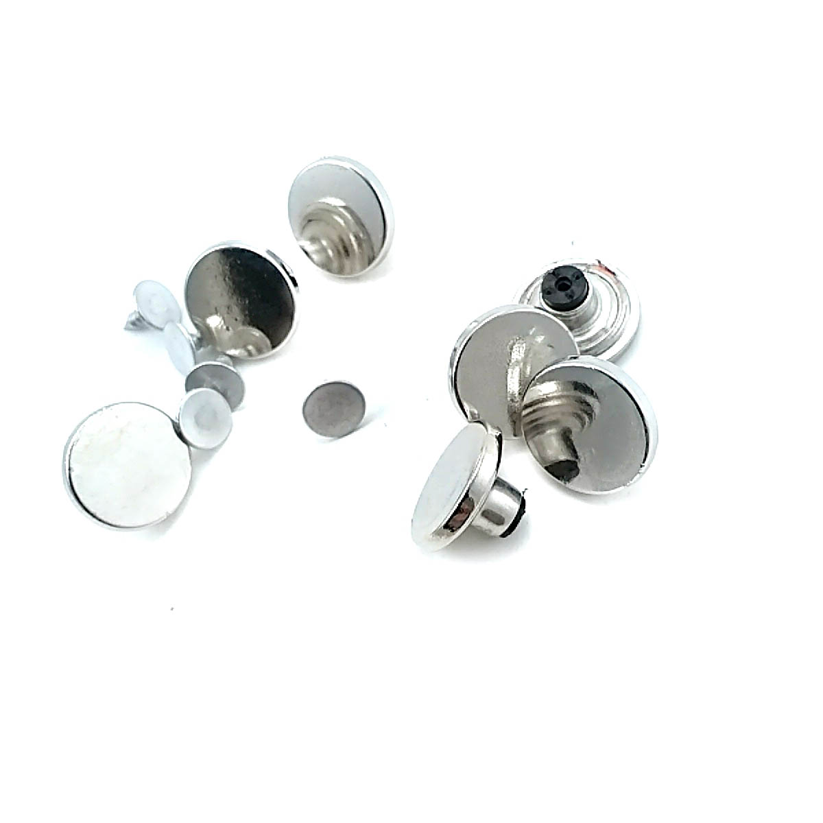 18 mm 28 L Flat Coin Type Jeans Button