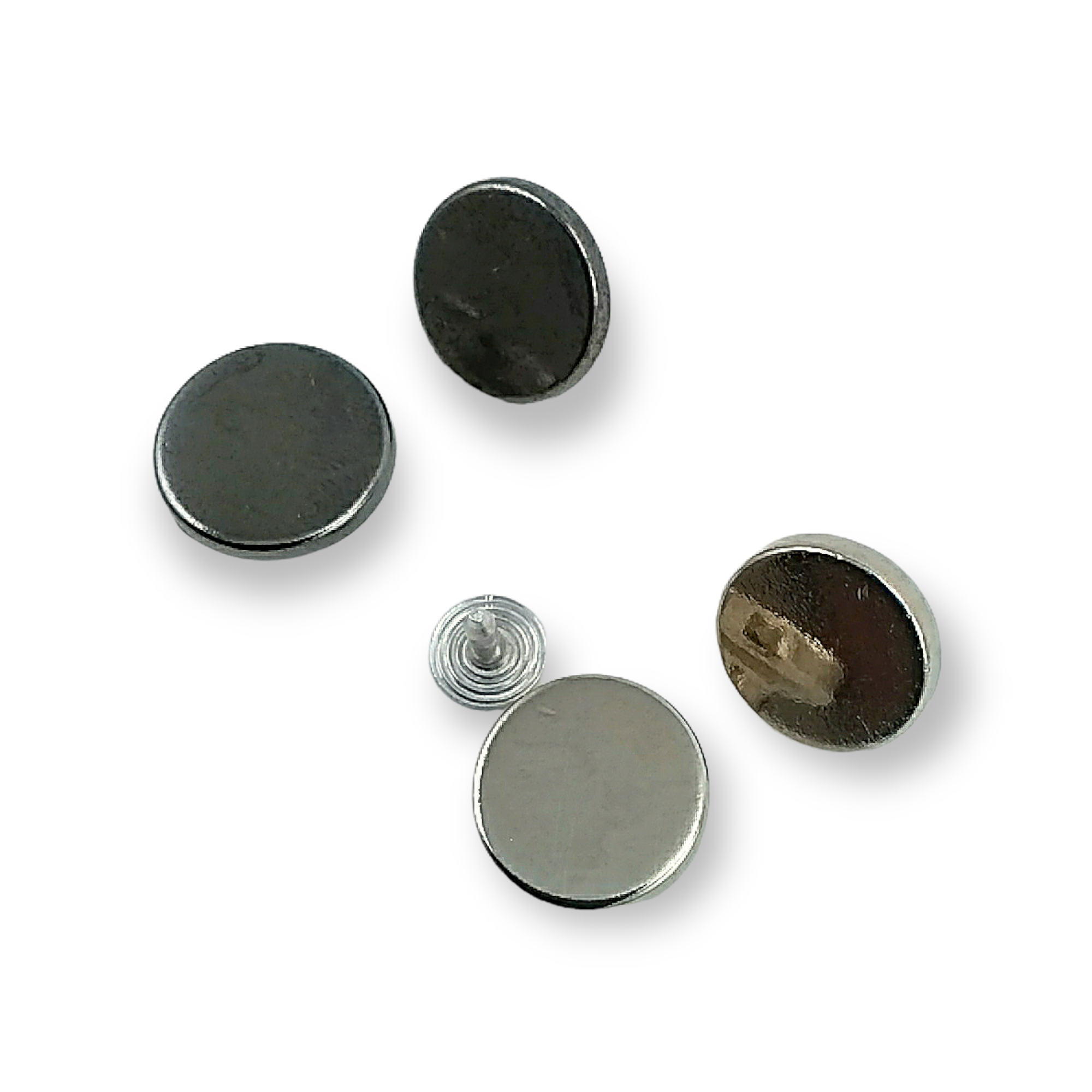 18 mm 28 L Flat Coin Type Jeans Button