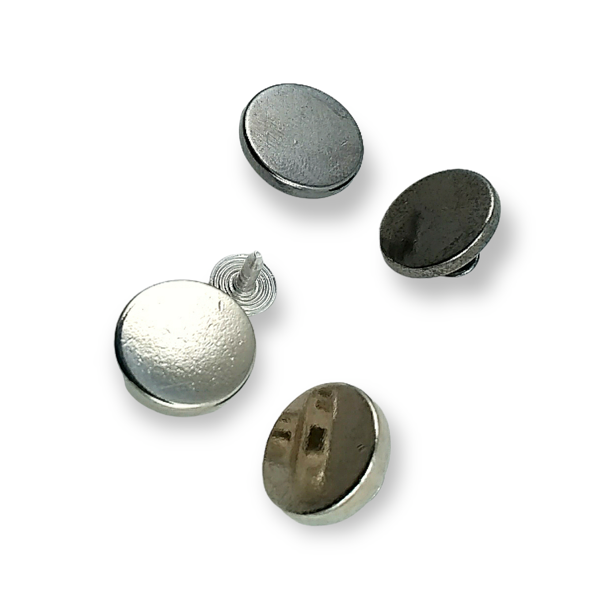 18 mm 28 L Flat Coin Type Jeans Button
