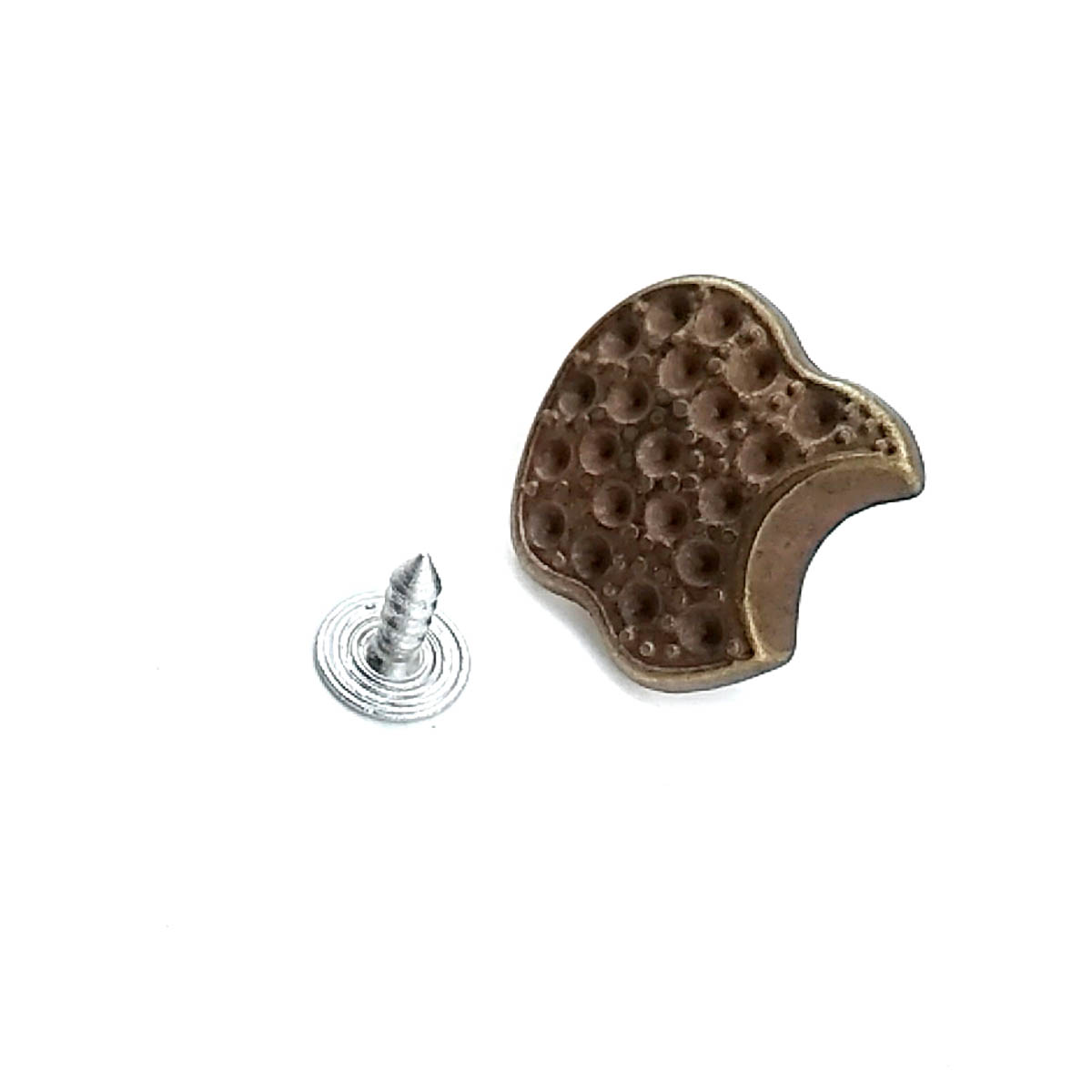 Elma Tasarımlı Taşlı Kot Düğmesi 20 mm 32 Boy 20 mm