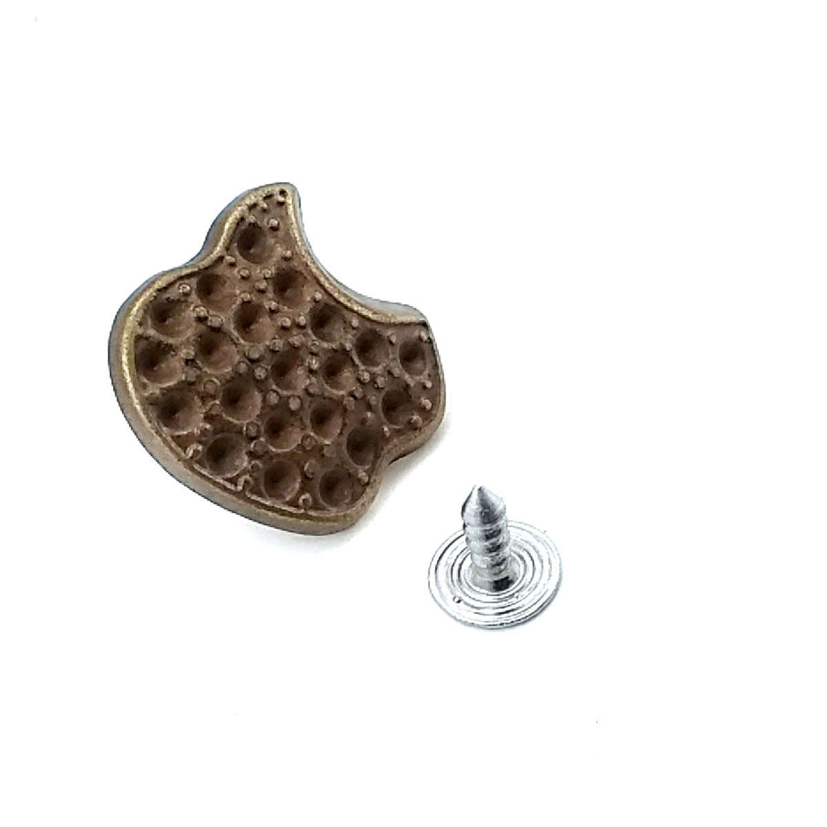 Elma Tasarımlı Taşlı Kot Düğmesi 20 mm 32 Boy 20 mm