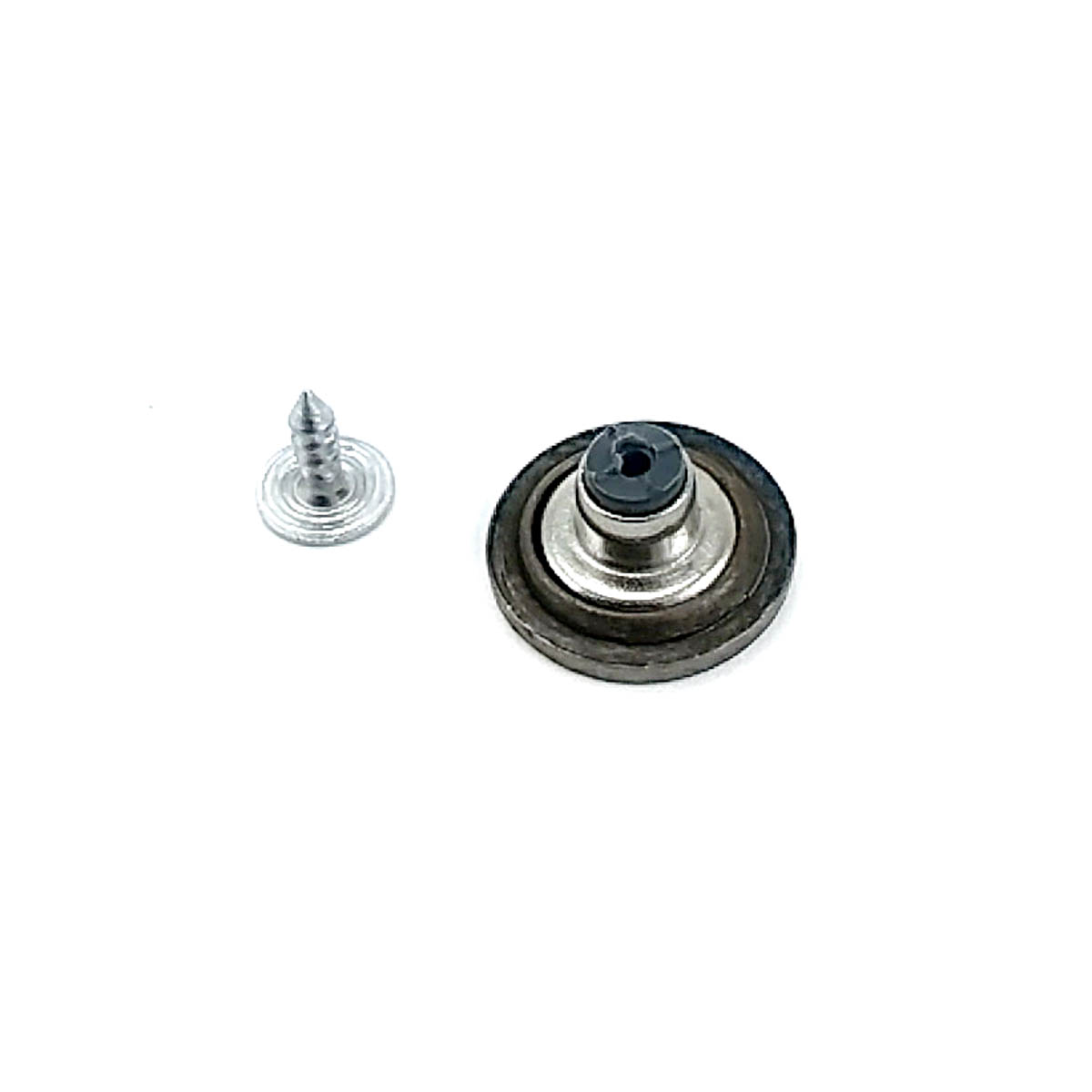 Noktalı Sade Çakma Kot Düğmesi 17 mm 27 Boy 17 mm