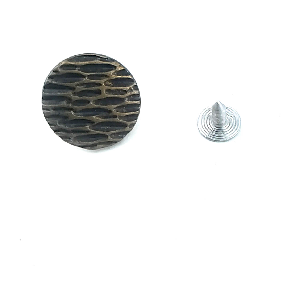 Jeans Button Honeycomb Patterned 19 mm - 30 L E 1450 Jeans Button Honeycomb Patterned 19 mm - 30 L E 1450