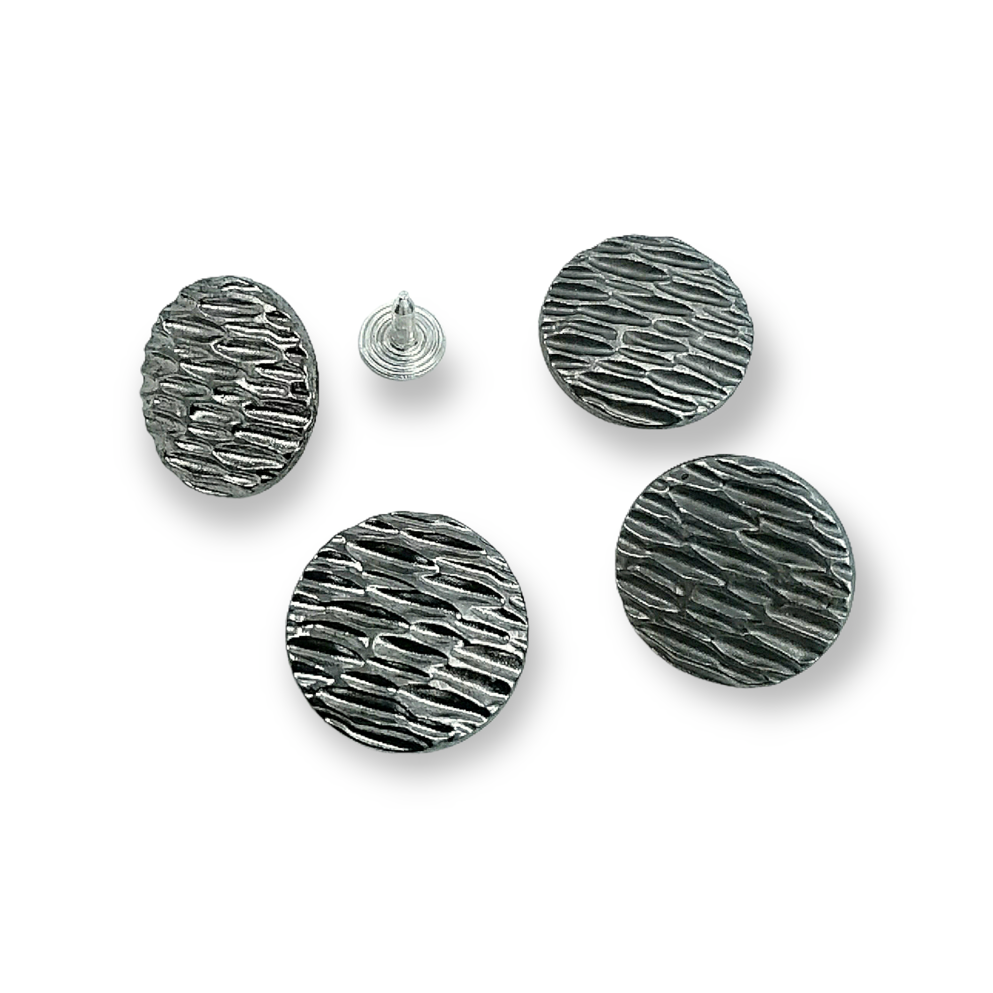 Jeans Button Honeycomb Patterned 19 mm - 30 L E 1450 Jeans Button Honeycomb Patterned 19 mm - 30 L E 1450