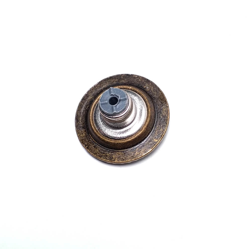 Çizgi Desenli Kot Düğmesi 19 mm 30 Boy 19 mm
