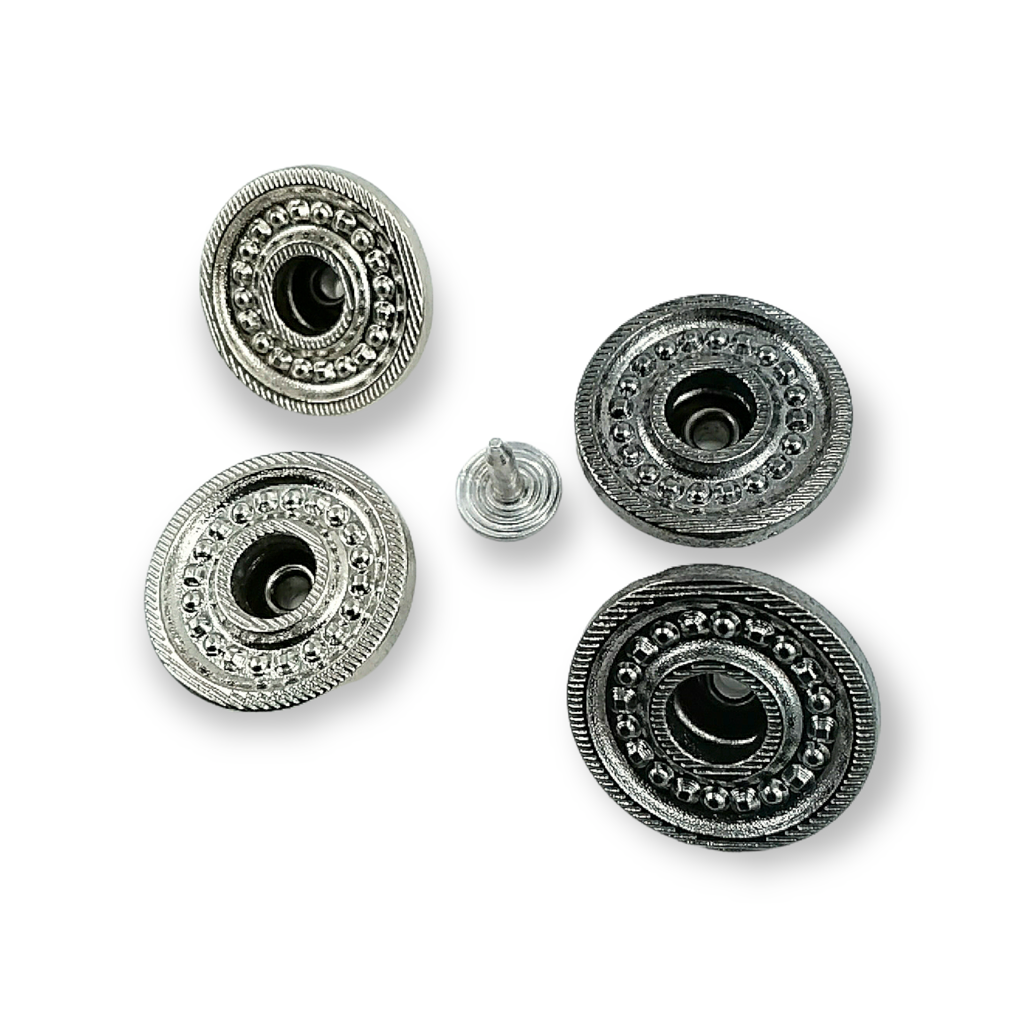 Jeans Button Snap Button Dot Patterned 20 mm 32 L E 155