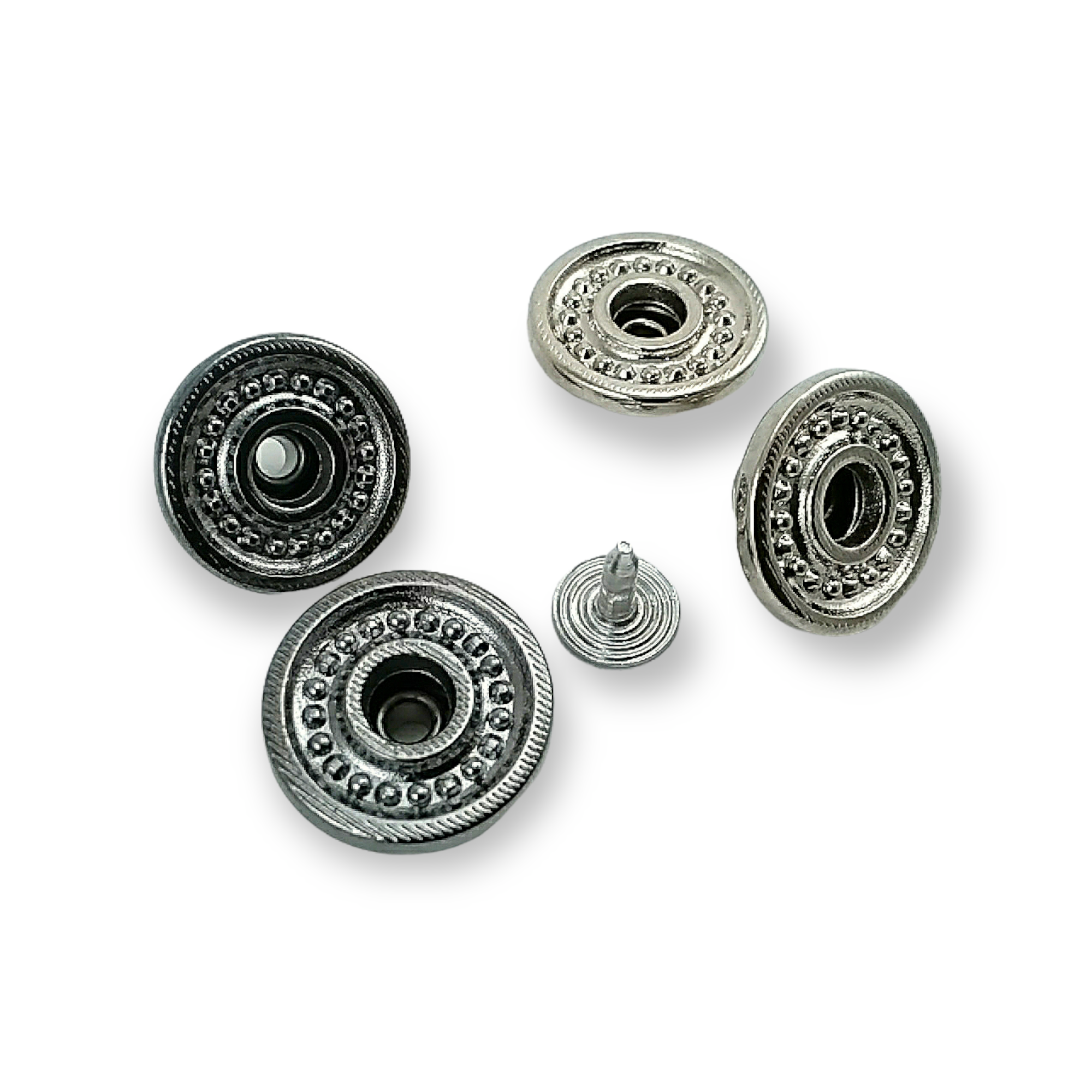 14 mm 22 boy Kot Pantolon Düğmesi Nokta Desenli 14 mm 22 boy Kot Pantolon Düğmesi Nokta Desenli 14 mm