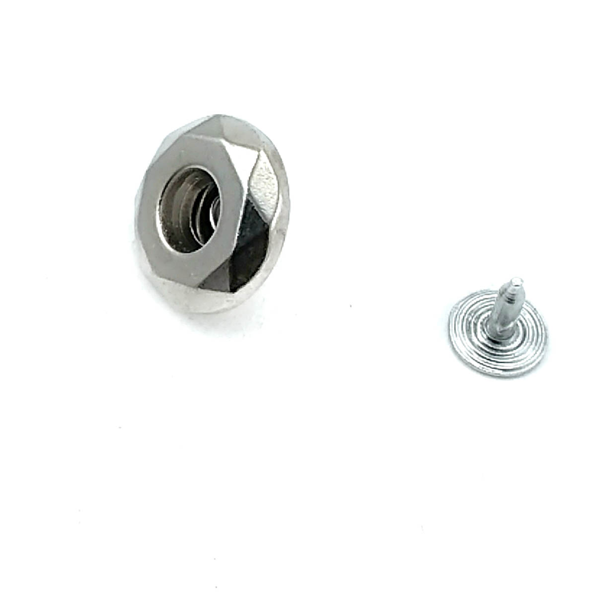 Elmas Tasarımlı Kot Düğmesi  17 mm 27 Boy 17 mm