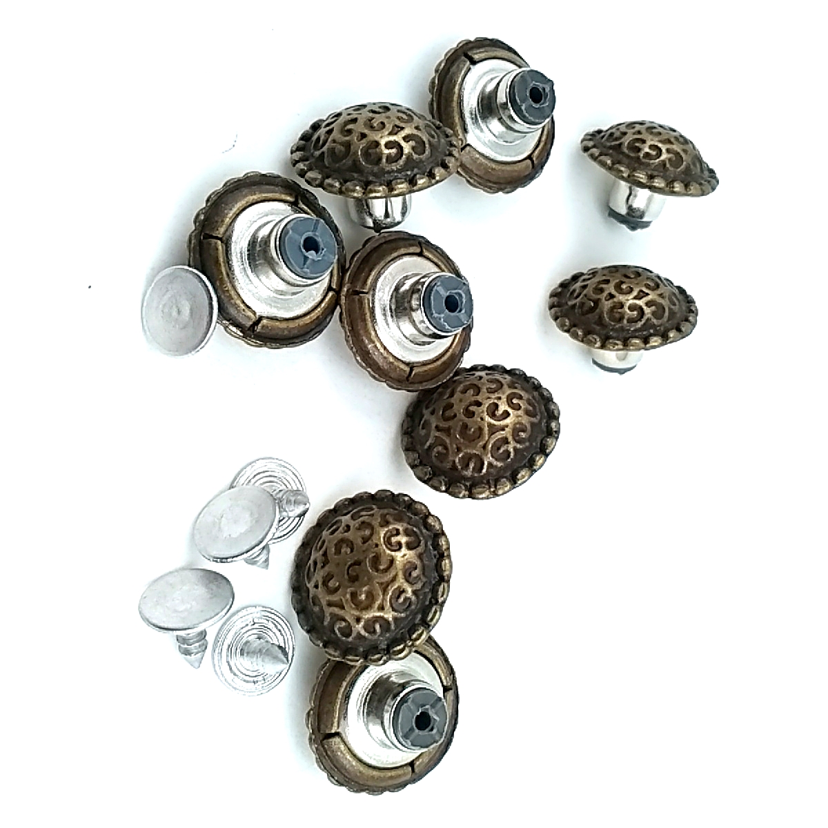 Curved and Patterned Jeans Button 17 mm - 28 L E 191 Curved and Patterned Jeans Button 17 mm - 28 L E 191